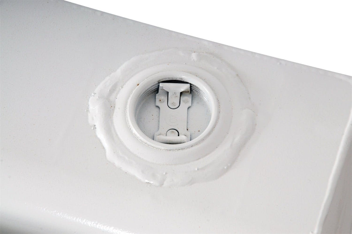 Dee Zee DZ92756S (111 gallon) L-Shape Transfer Tank - White Steel