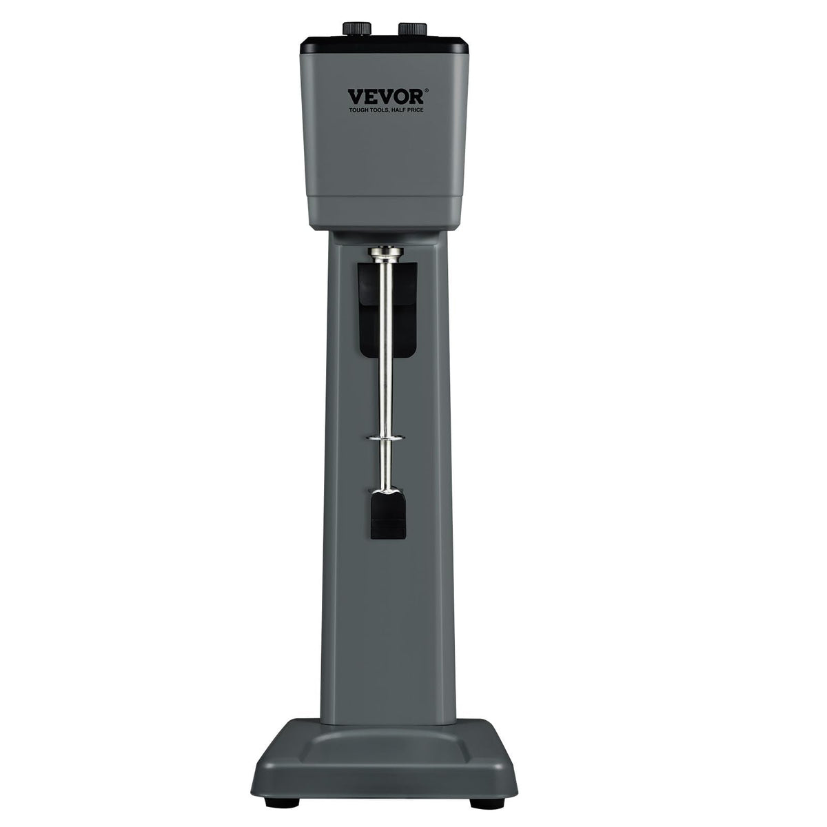 VEVOR Milkshake Machine, 375W Milkshake Maker Mixer, Single Head Drink Mixer Blender Machine, 3-Speed Milkshake Blender with 820ml Stainless Steel Cup for Commercial