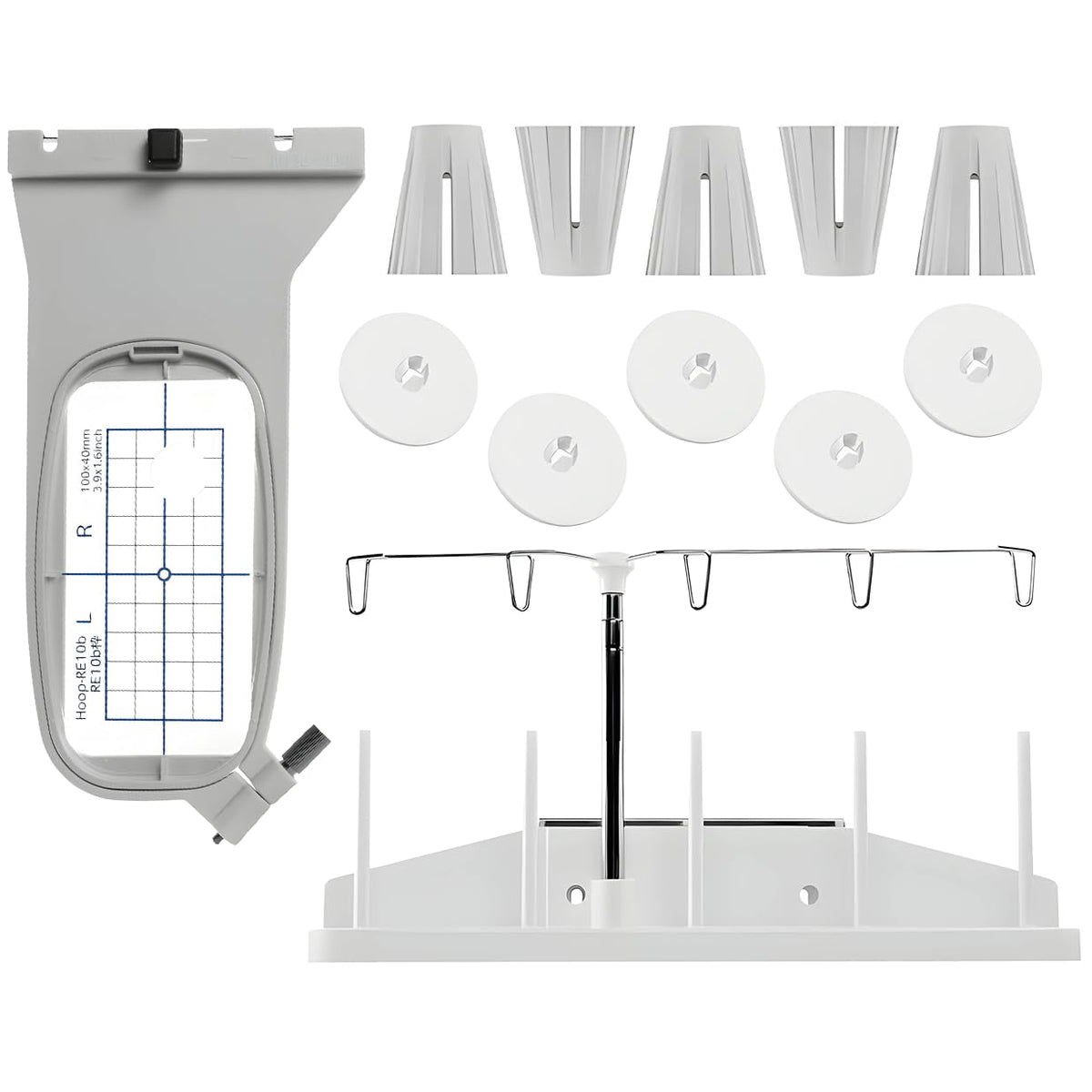 Janome Memory Craft 500E / 550E LE Embroidery Machine VIP Package