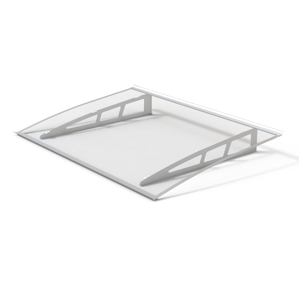 Door Awning Window Canopy,32x48 Inches Awnings for Doors with Sink,Polycarbonate Front Door Outdoor Patio Awning Canopy UV Rain Snow Sunlight, Window Awning with Sturdy Metal Bracket