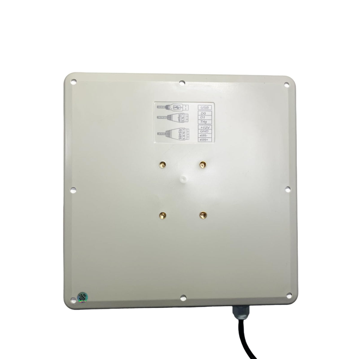YANZEO SR681 UHF RFID Reader 6m Long Range Outdoor IP67 8dbi Antenna USB RS485 Wiegand26/34 Output UHF Integrated Reader