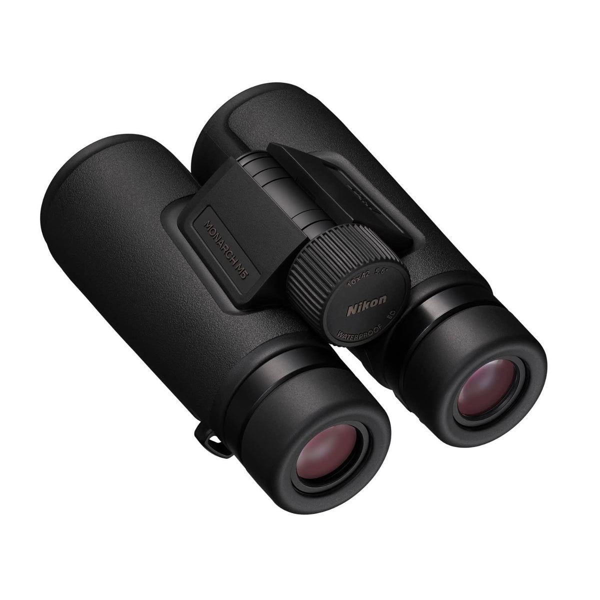 Nikon Monarch M5 10x42 Binocular Bundle with Nikon Lens Pen and Harness - Compact, Lightweight, High Powered Binoculars for Adults for Hunting, Bird Watching, and Hiking Essentials (3 Items)