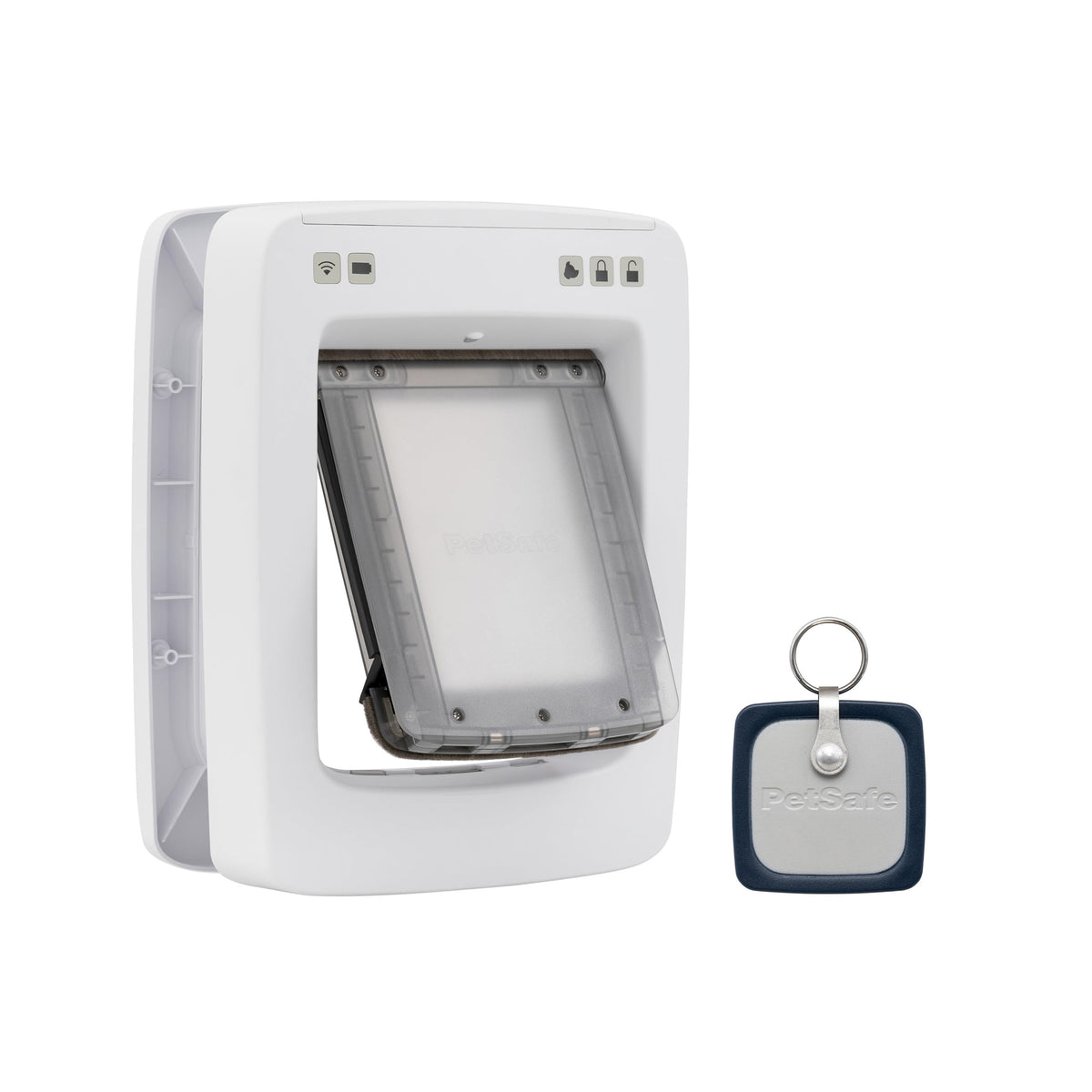 PetSafe Never Rust SmartDoor Connected Pet Door, Dog and Cat, Selective Entry and Exit, App Enabled Pet Door, Smart Device, Smartphone Controlled, Customize Schedule, Multiple Pets, Medium