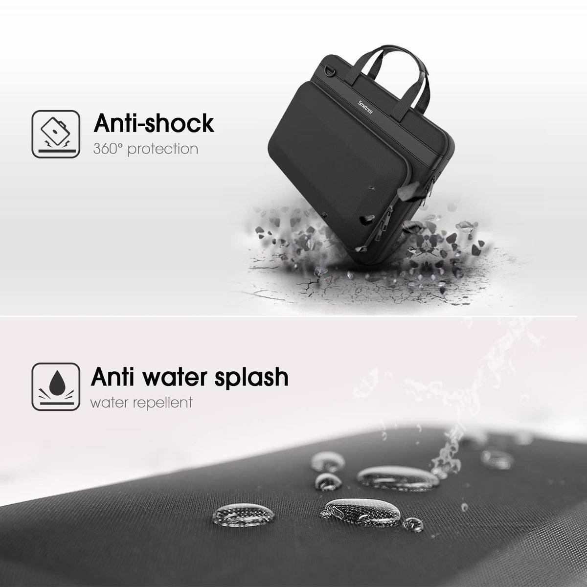 Smatree Heavy Duty Hard Case for 18 inch Razer Blade 18 2025, for Alienware 18 Area-51/m18 R2/m18, for ASUS ROG Strix SCAR 18 2025/Strix G18 2025, MSI Stealth 18 HX A2W 2026, Case(A800XL)