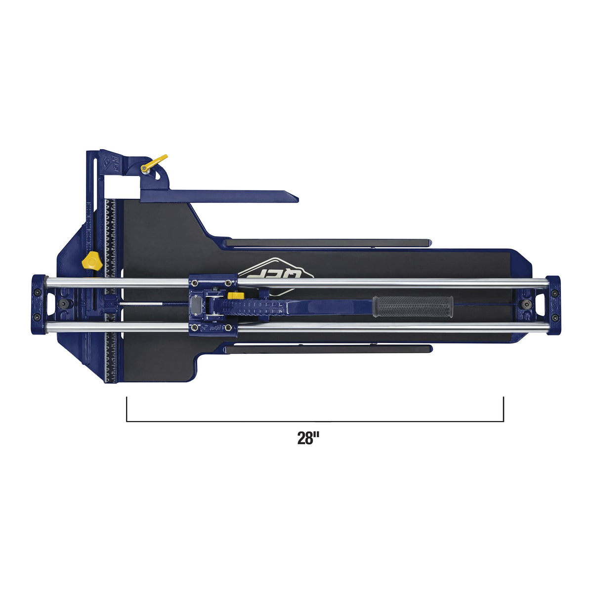 QEP 10800 28-Inch Rip and 20-Inch Diagonal Professional Porcelain Tile Cutter with 7/8-Inch Cutting Wheel