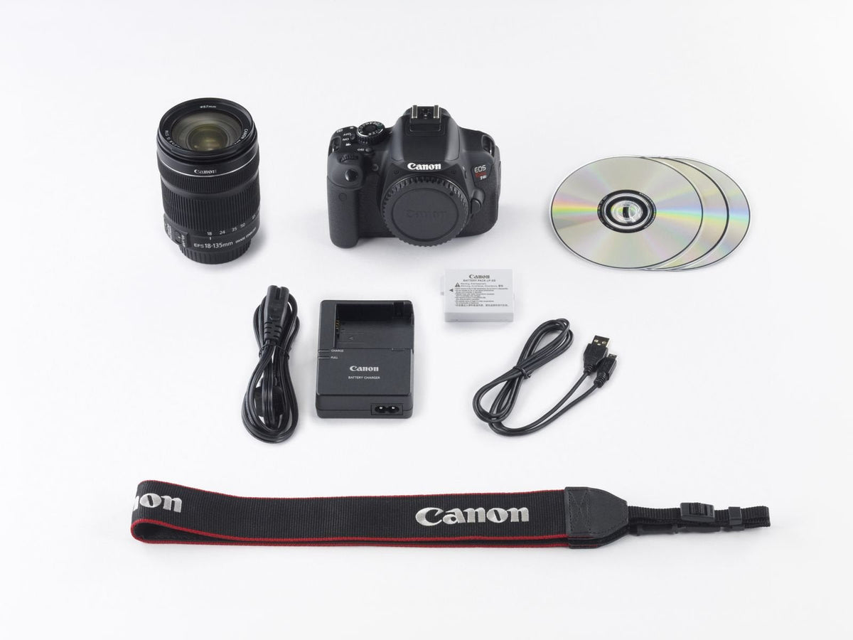Canon EOS Rebel T4i 18.0 MP CMOS Digital Camera with 18-135mm EF-S is STM Lens (Renewed), Black