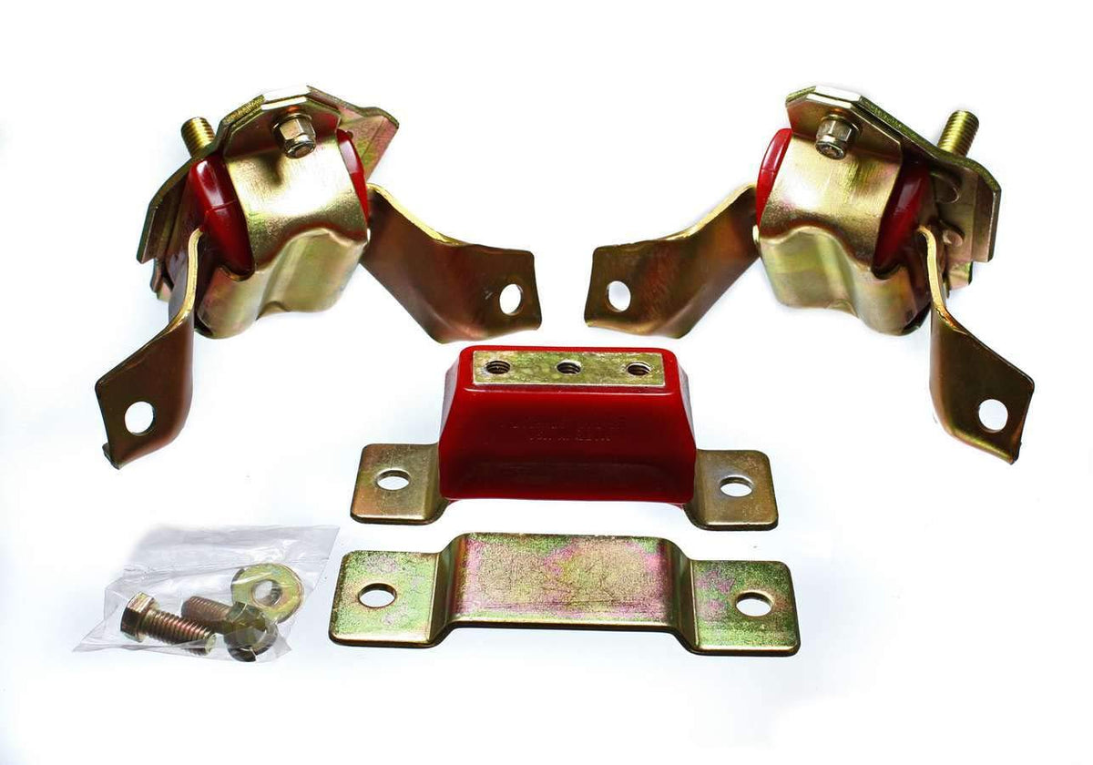 Energy Suspension 4.1124R Motor Mount and Transmission Set for Mustang