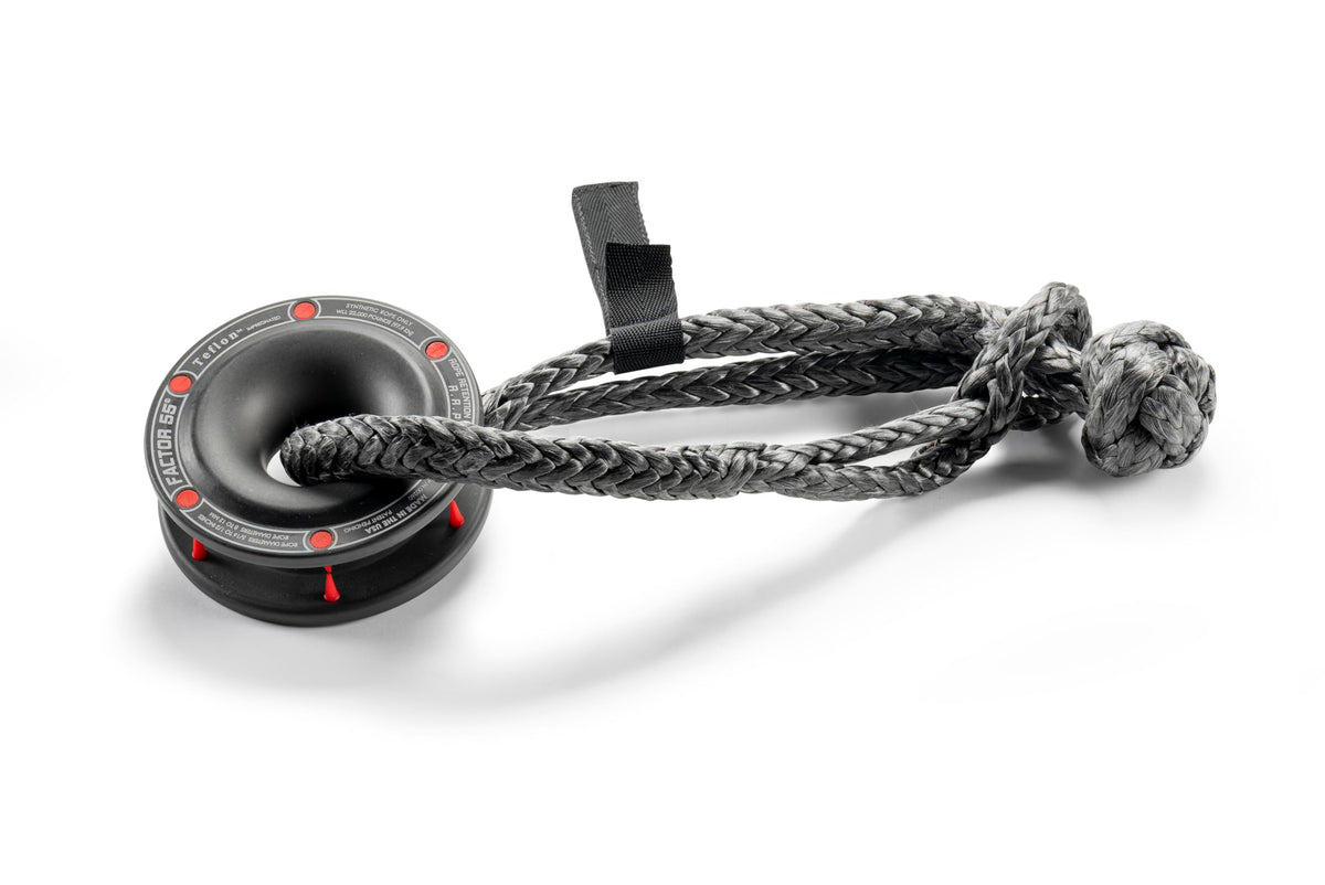 Factor 55 00264 Rope Retention Pulley (RRP) + Soft Shackle Combo