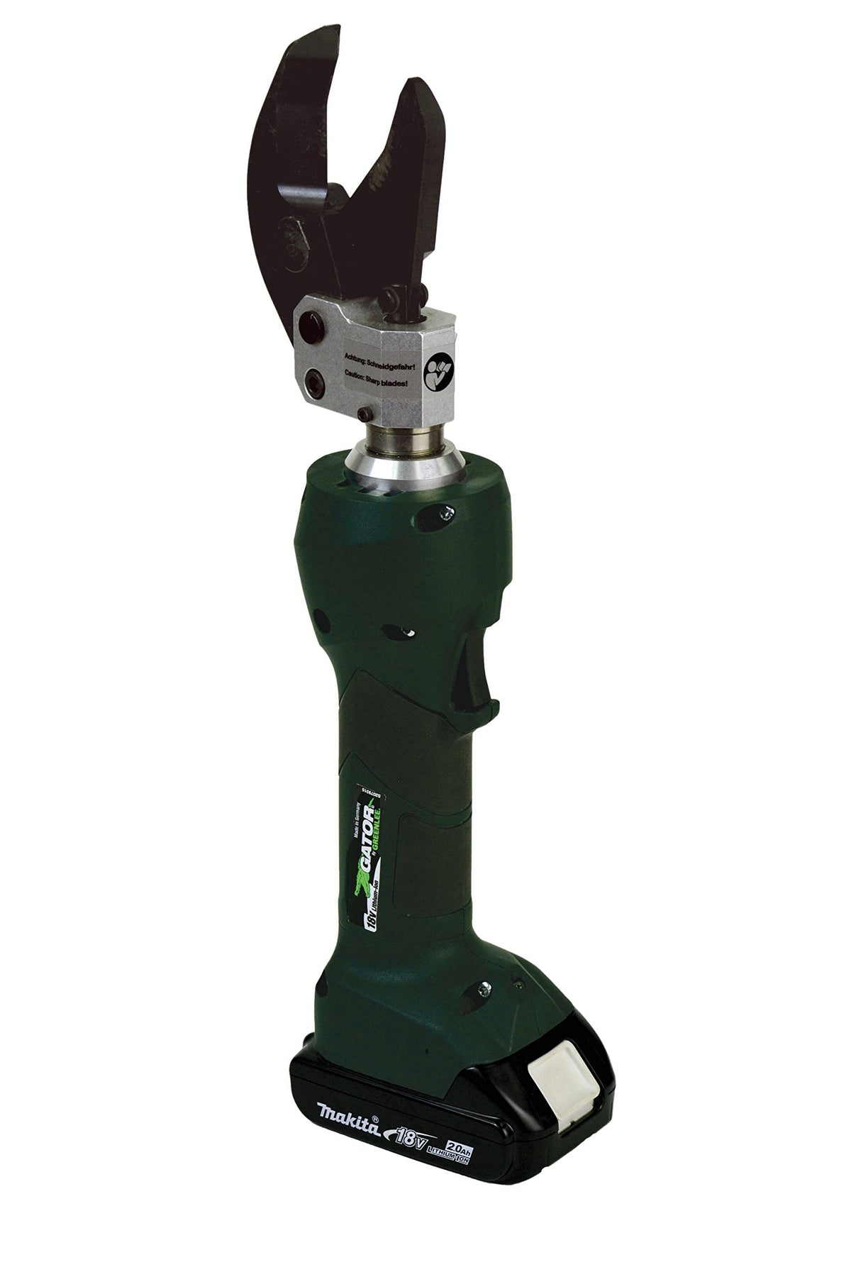 Greenlee ES32FLX11 32mm Fine Cable Cutter, Li-Ion, Standard, 120V