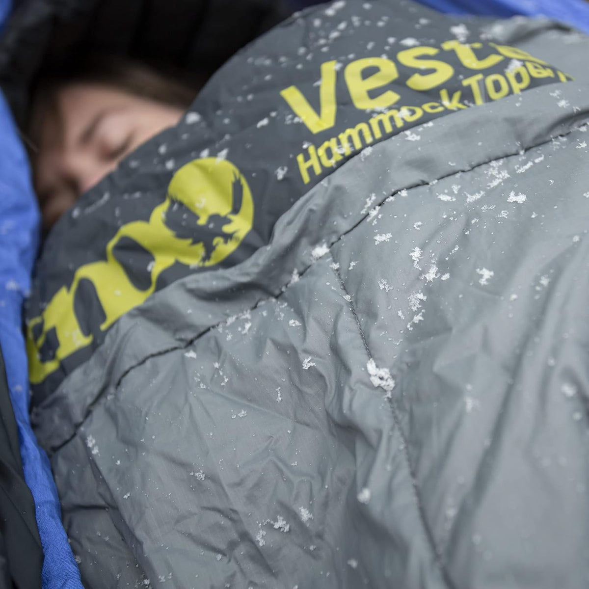 ENO, Eagles Nest Outfitters Vesta TopQuilt Water-Repellent and Insulated Hammock Blanket, Storm