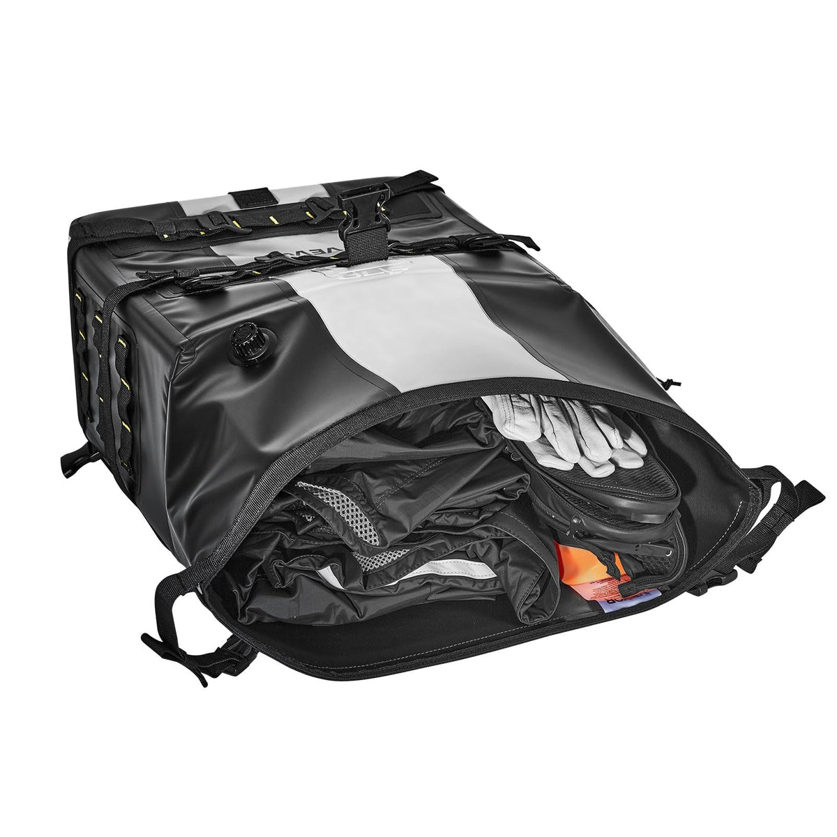 VEVOR Motorcycle Saddle Bags, 56L(28L*2) Waterproof Motorcycle Luggage Saddlebags Set of 2 with Detachable Shoulder Strap, Heavy-Duty Shoulder Bag Fit for Most Outdoor Adventure Sports Motorbike