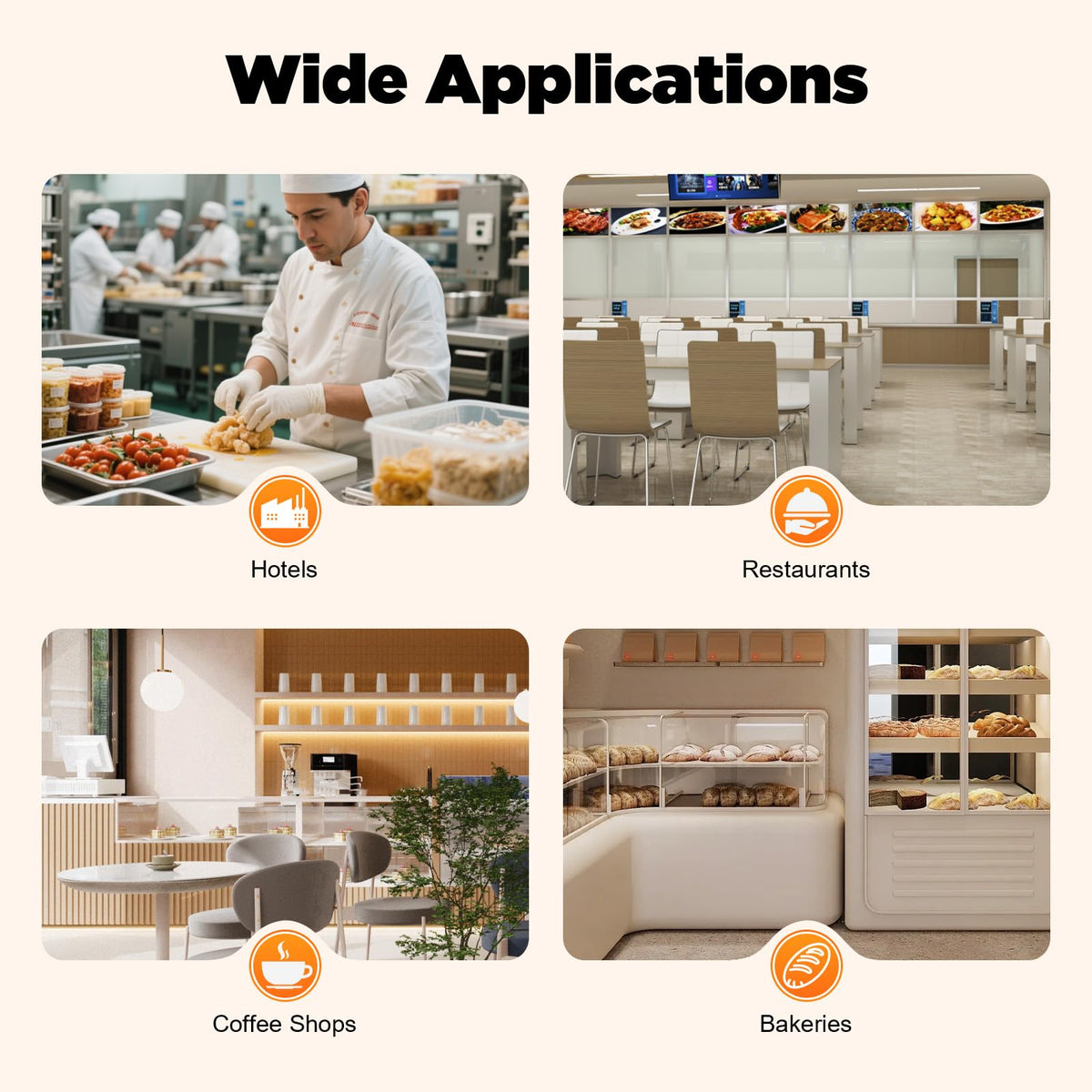 Commercial Conveyor Toaster 300 Slices/Hour,2200W Stainless Steel Heavy Duty Industrial Toasters (with Double Heating Tubes),Stainless Steel Conveyor Toaster for Making Muffins/Toast/Pastries/Waffles