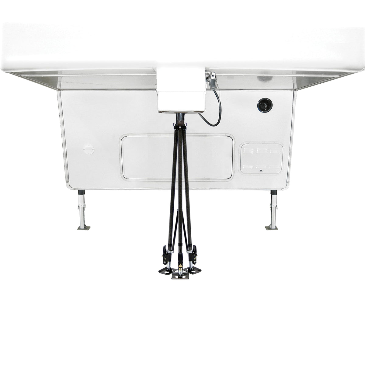 BAL 25066 Kingpin FASTJACK Weekender Stabilizing Tripod – Lightweight RV Stabilizer for 5th Wheel Trailers – Adjustable 40" to 60"