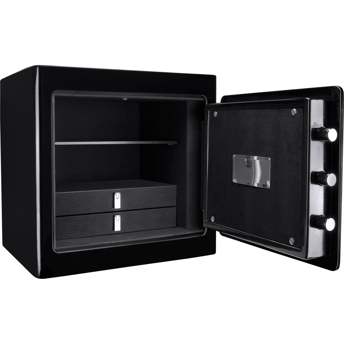 Barska Digital Keypad Fireproof Jewelry Safe 1.01 Cubic Ft, One Size, Black AX13106