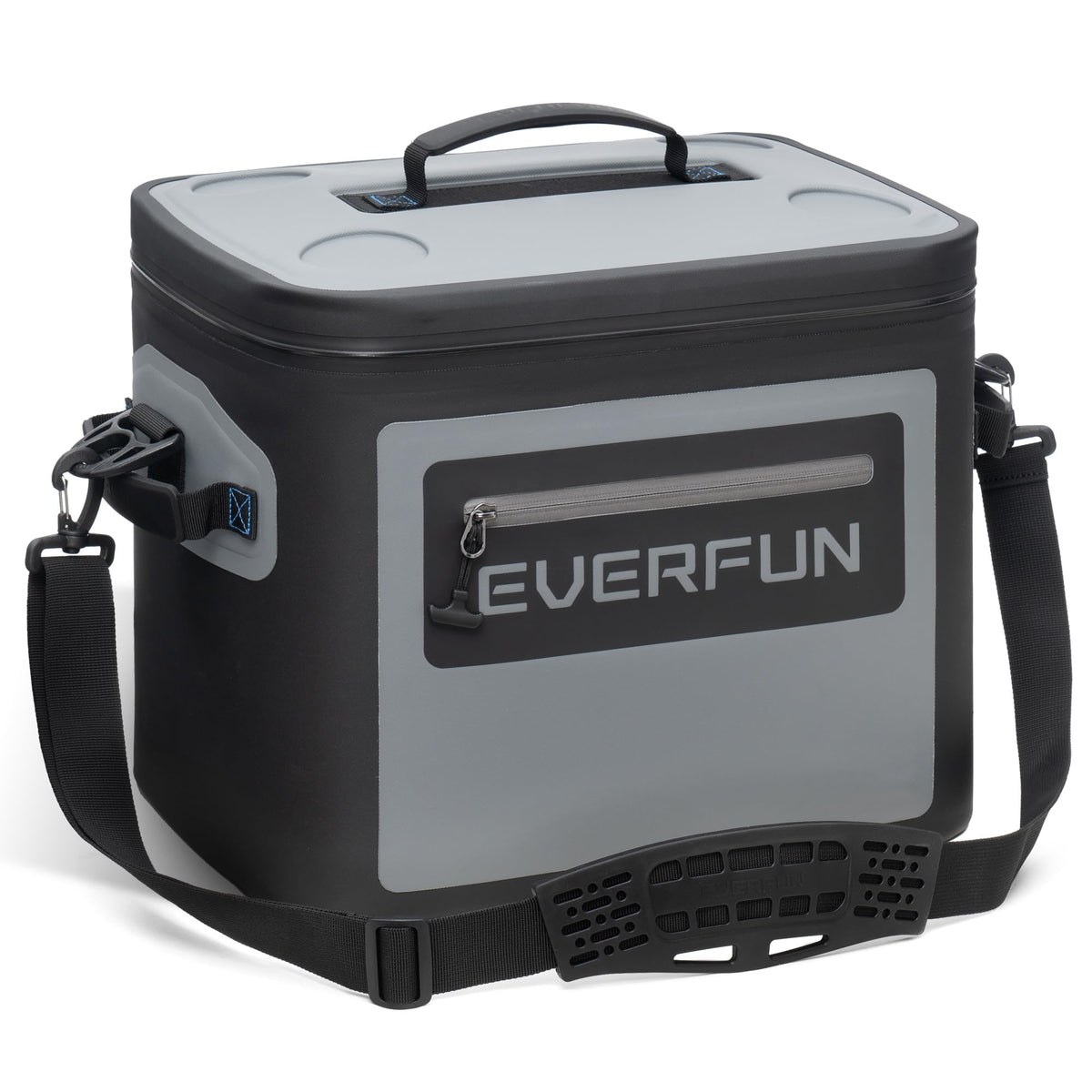 EVERFUN Soft Cooler 30 Can, Portable 24qt Insulated Small Cooling Lunch Box for Men and Women, Leakproof Ice Chest Bag for Travel, Beach, Camping, Boating, Fishing, Tailgating, Work and Picnic