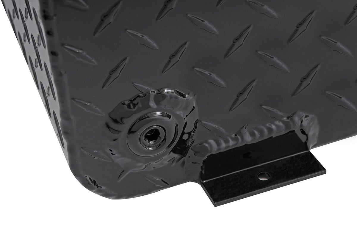 Dee Zee DZ92740XB (43 gallon) Auxiliary Diesel Fuel Transfer Tank - Black Aluminum