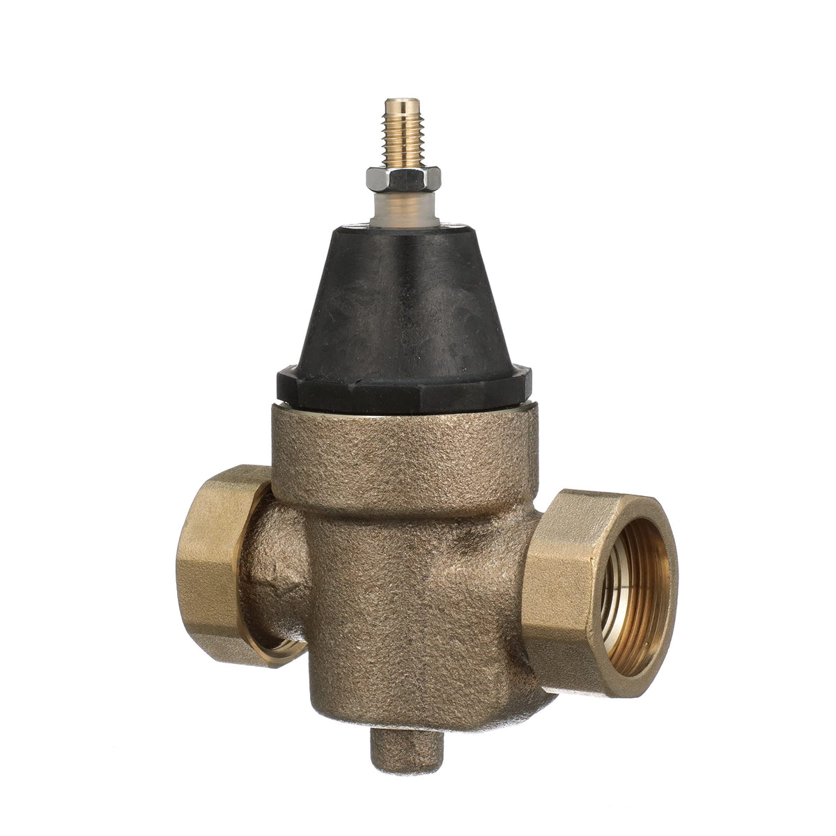 Watts LFN45B Series 3/4" Lead-Free Cast Copper Silicon Alloy Water Pressure Reducing Valve, Double Union PEX End Connections, Elastomer Disc, Adjustable Pressure 25 to 75 psi, Maximum 400 psi