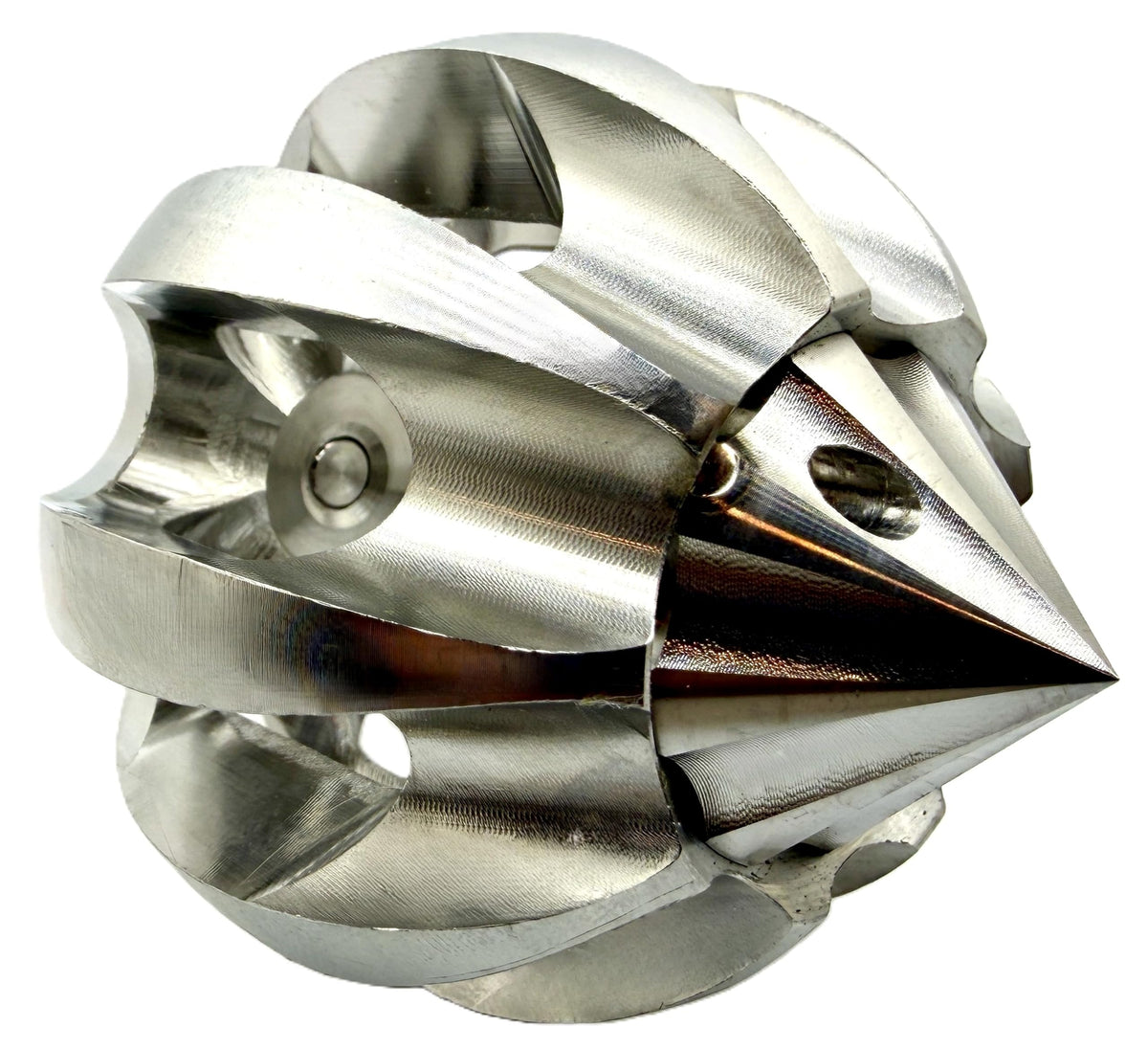 Pro-Graad Flow Fixer 3" Drain Cleaner Plumbing Snake Cutter Head for 4" – 6” Pipes, Clears & Scrapes Pipe Inner Walls, Fits 5/8” & 3/4" Cables, for Commercial & Residential Use
