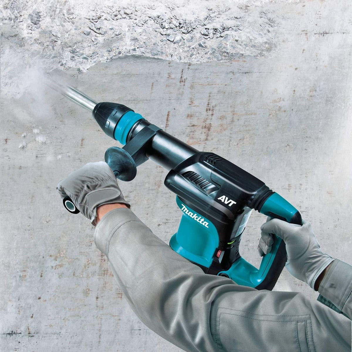 Makita HM0871C 12 lb. AVT® Demolition Hammer, accepts SDS-MAX bits