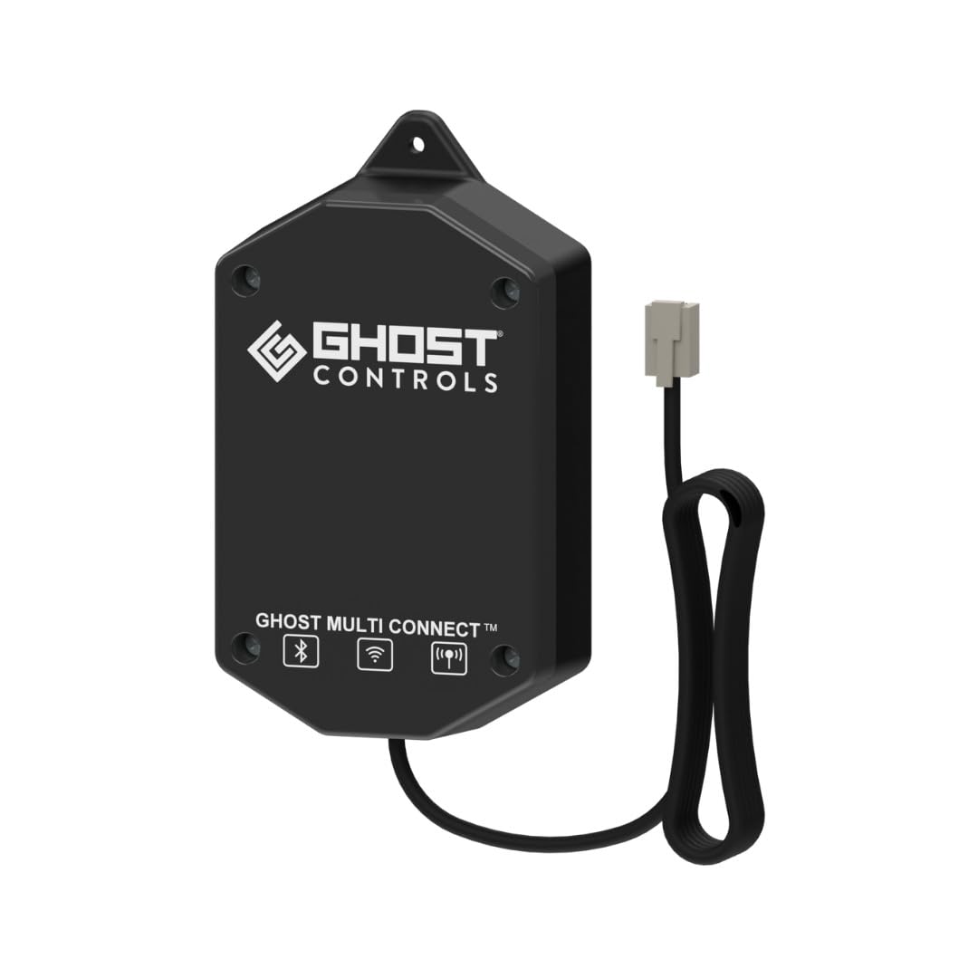Ghost Controls Manor Series Single Automatic Gate Opener Smart Bundle with MultiConnect