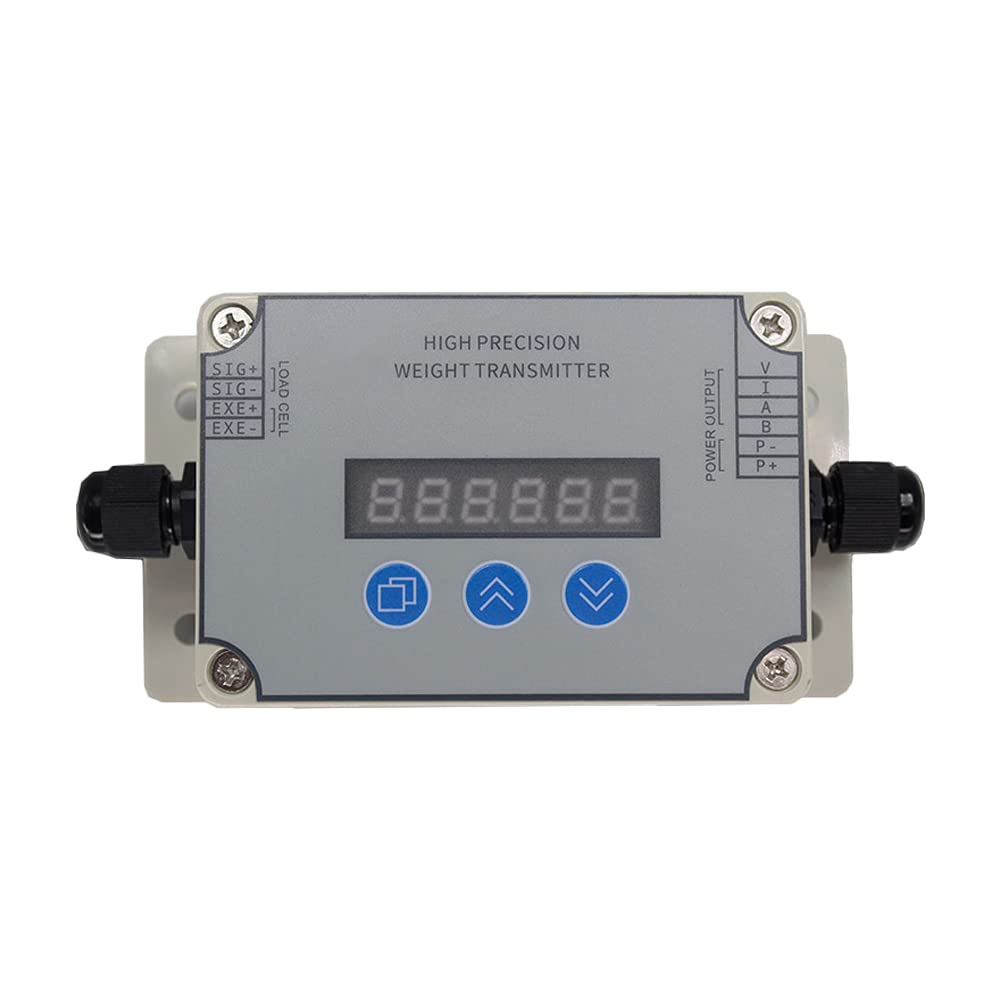 ATO Load Cell Amplifier with Digital Readout, Load Cell Display Controller Indicator Load Cell Amplifier with Read Out, 4-20mA Output