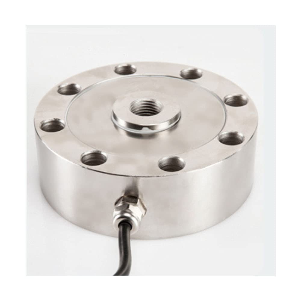 ATO Tension and Compression Load Cell Pancake Circular 2000kg Load Cell, Low Profile, High-Precision 2 ton Strain Gauge for Platform Scale, Truck Scale, Rail Weighbridge