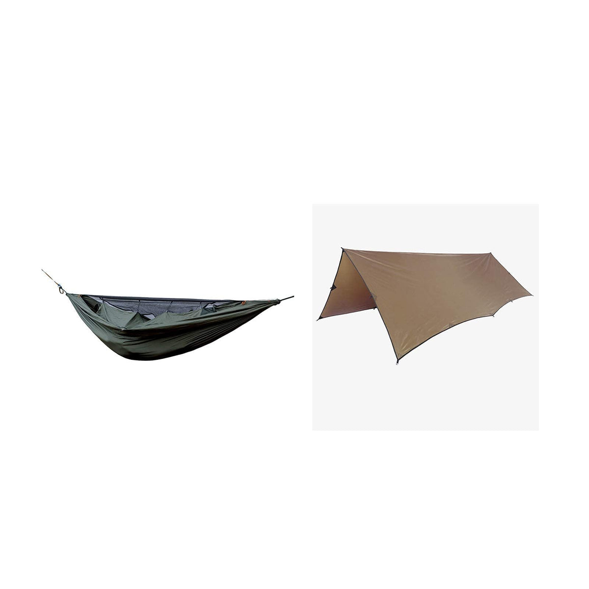 OneTigris KOMPOUND Camping Hammock + Bulwark Camping Tarp