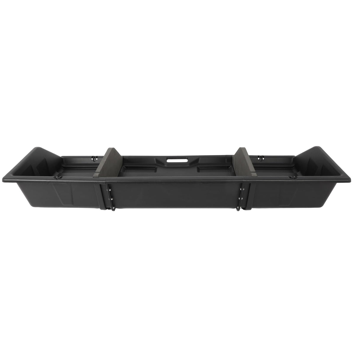 SCITOO 56" PP|Plastic Truck Bed Tool Box,Heavy Duty Crossover Storage for Most Full Size Pickups,Lockable Weatherproof Chest,Fits 56"WX10"DX10"H Truck Beds,Easy Access to Load and Unload