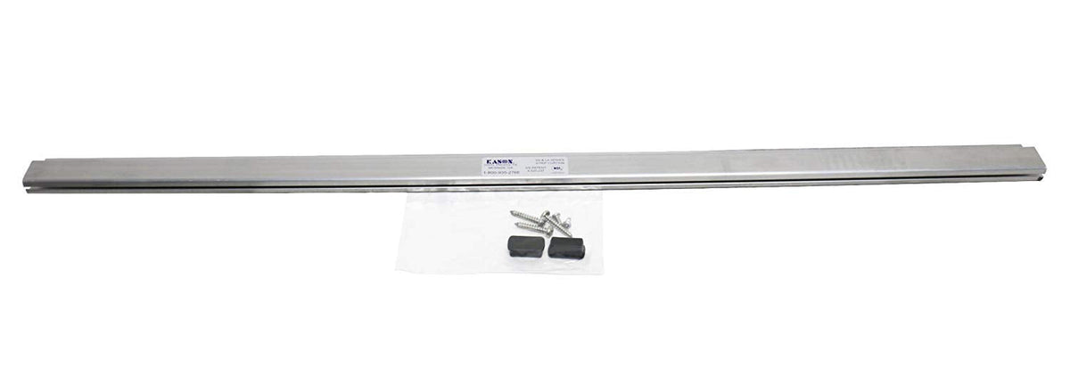 Kason Easimount Vinyl Strip Curtain Kit, 38 x 84 Inch, 6 Inch Wide, 402LA6063884