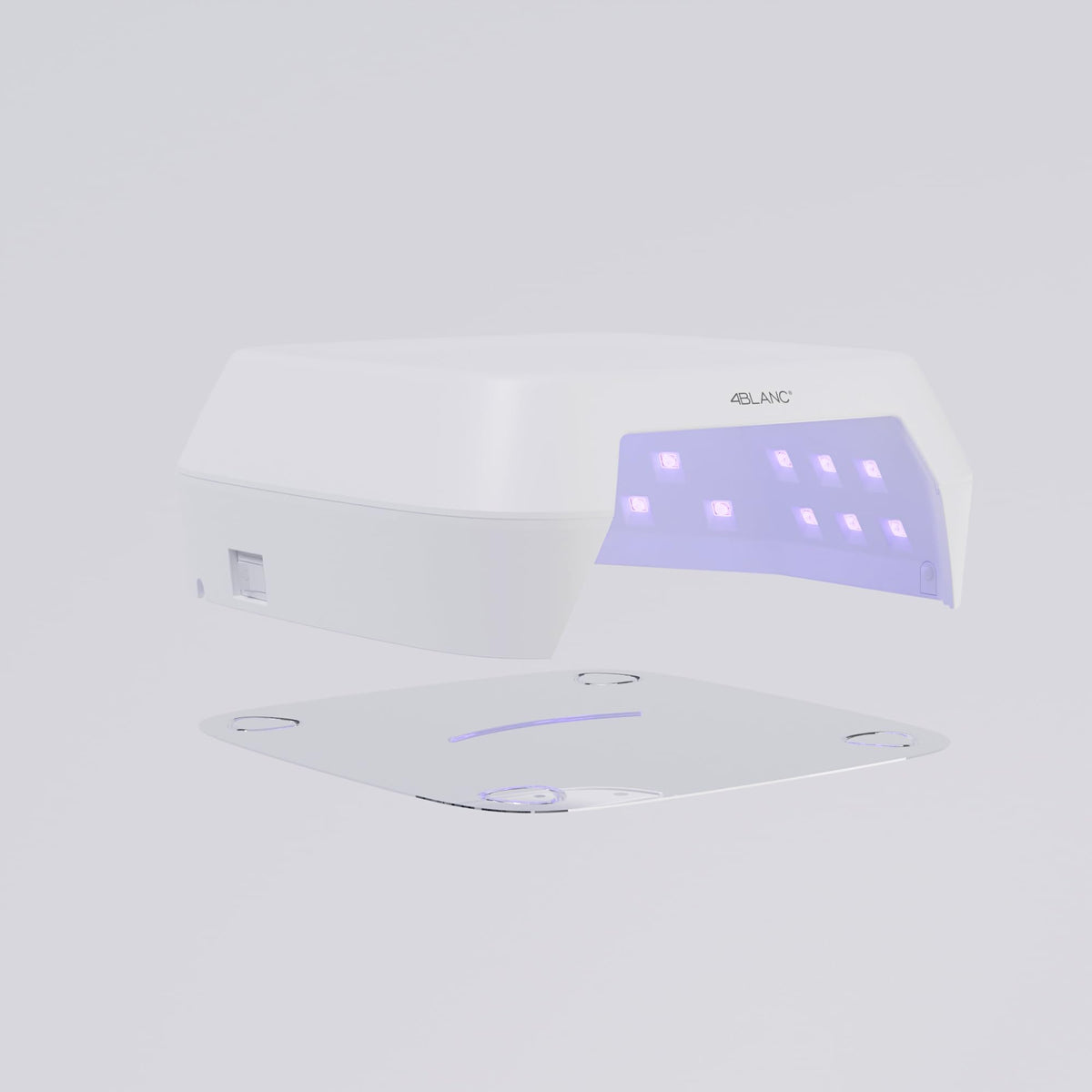 4BLANC® Professional Smart Corded UV LED Nail Curing Lamp with Sensor and Hand-Care Mode for Manicure and Pedicure