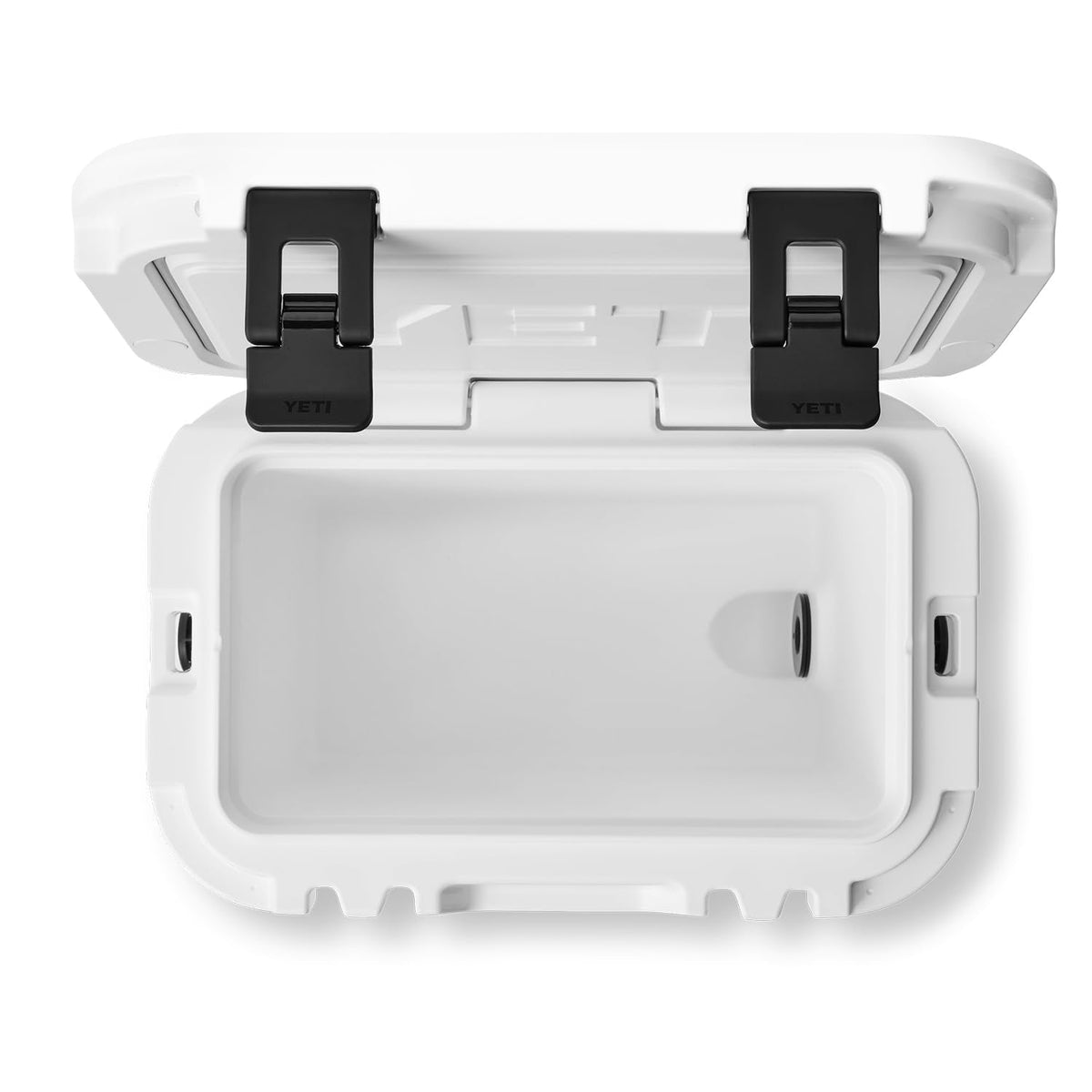 YETI Roadie 15 Hard Cooler with DoubleDuty Shoulder Strap, White