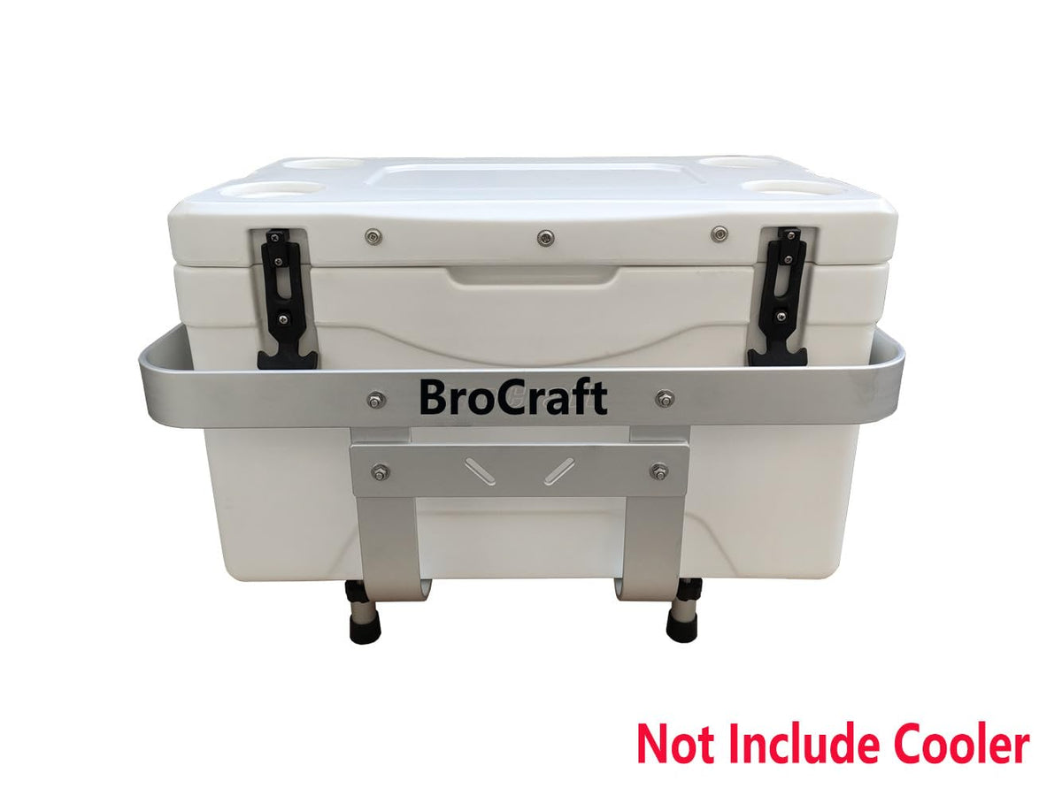Brocraft Aluminum PWC Cargo Rack/Cooler Holder for Jet Ski /Cooler Holder Combo with Gas Plates / Jet Ski Rod Holder