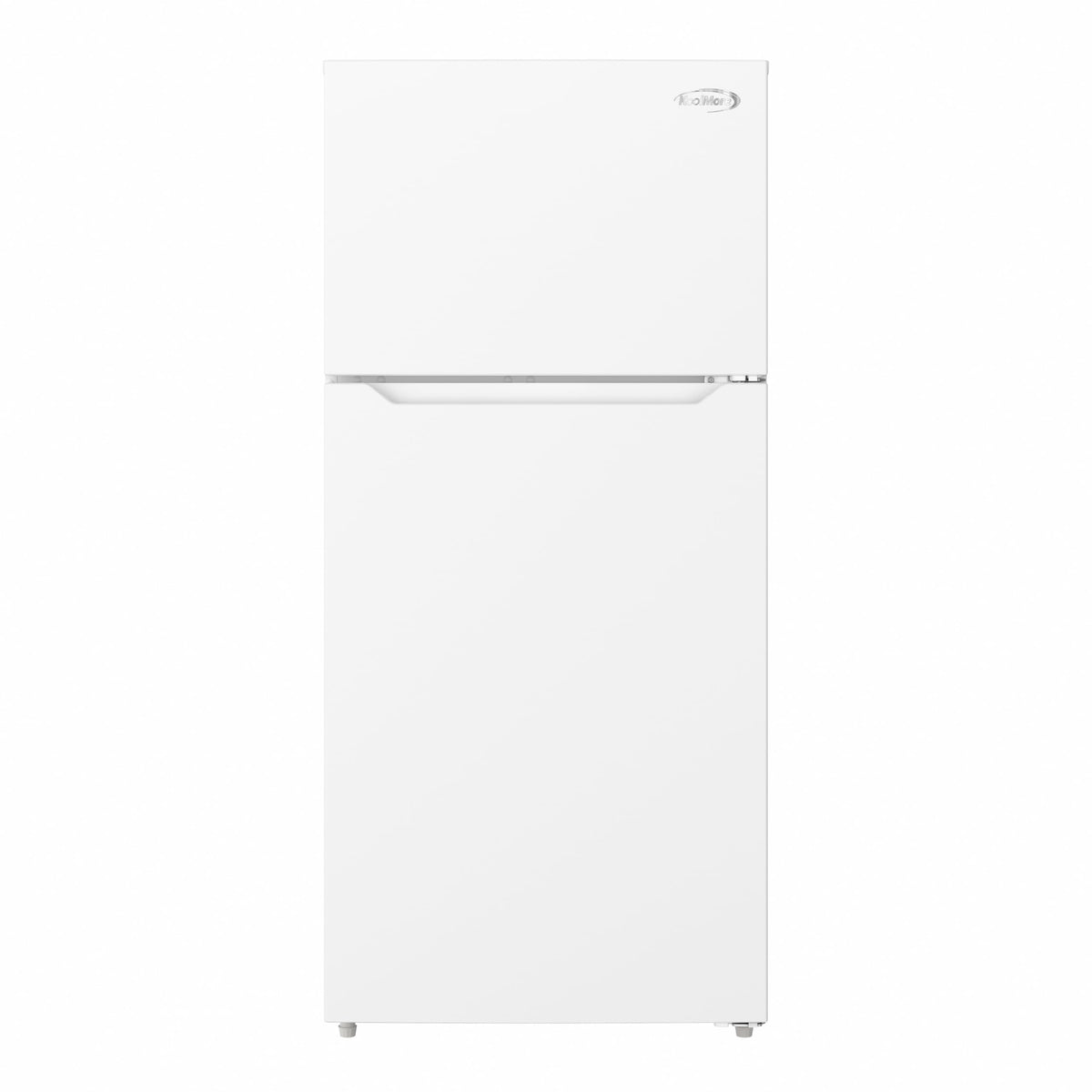 KoolMore 28 Inch 14 Cu Ft Top Freezer Refrigerator, White, Freestanding Full Size Fridge Freezer for Home Kitchen or Garage