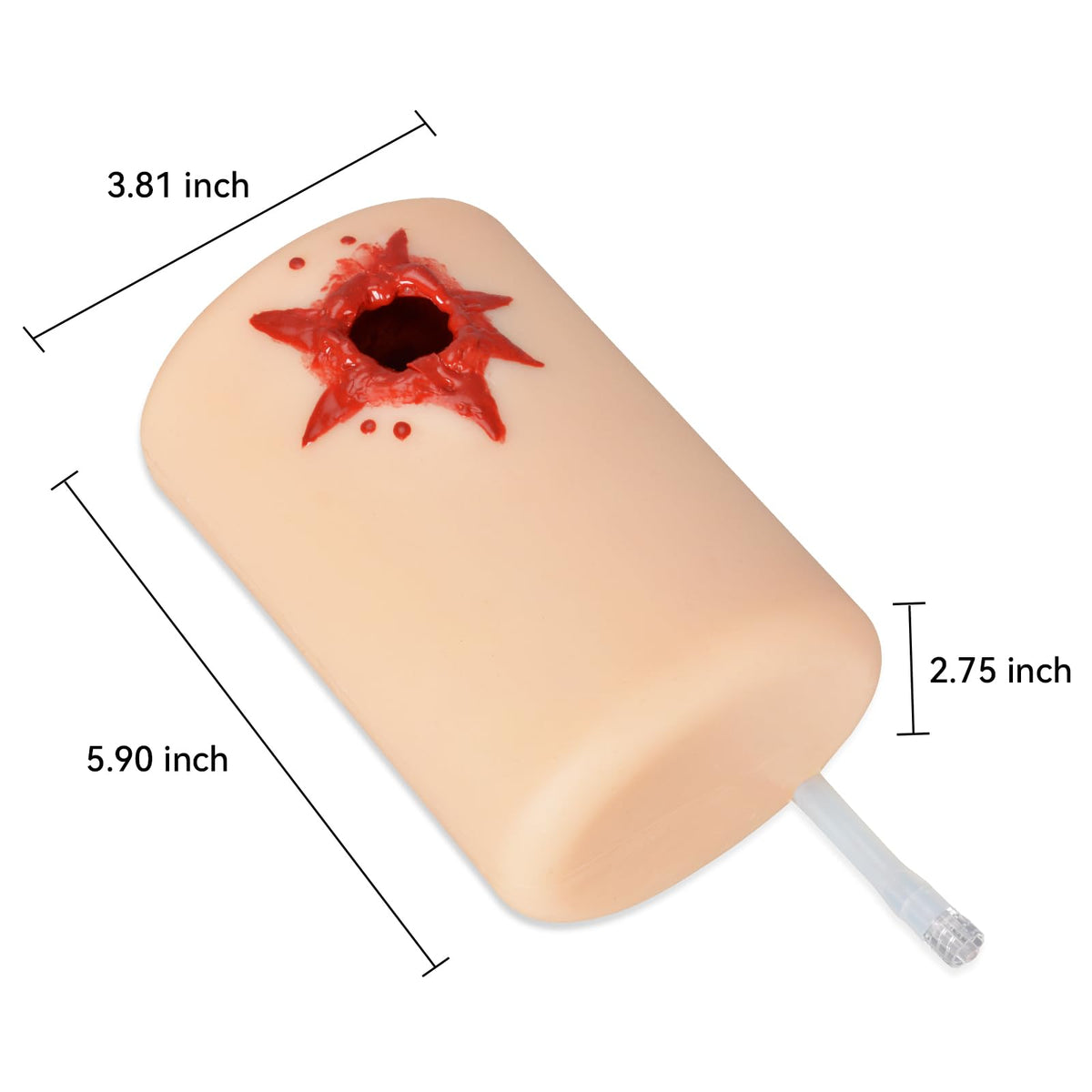 MedEduQuest Wound Packing Trainer for Tourniquet Bleeding Control Training，Stop The Bleeding Training Kit for Medical Classes, Carrying Bag