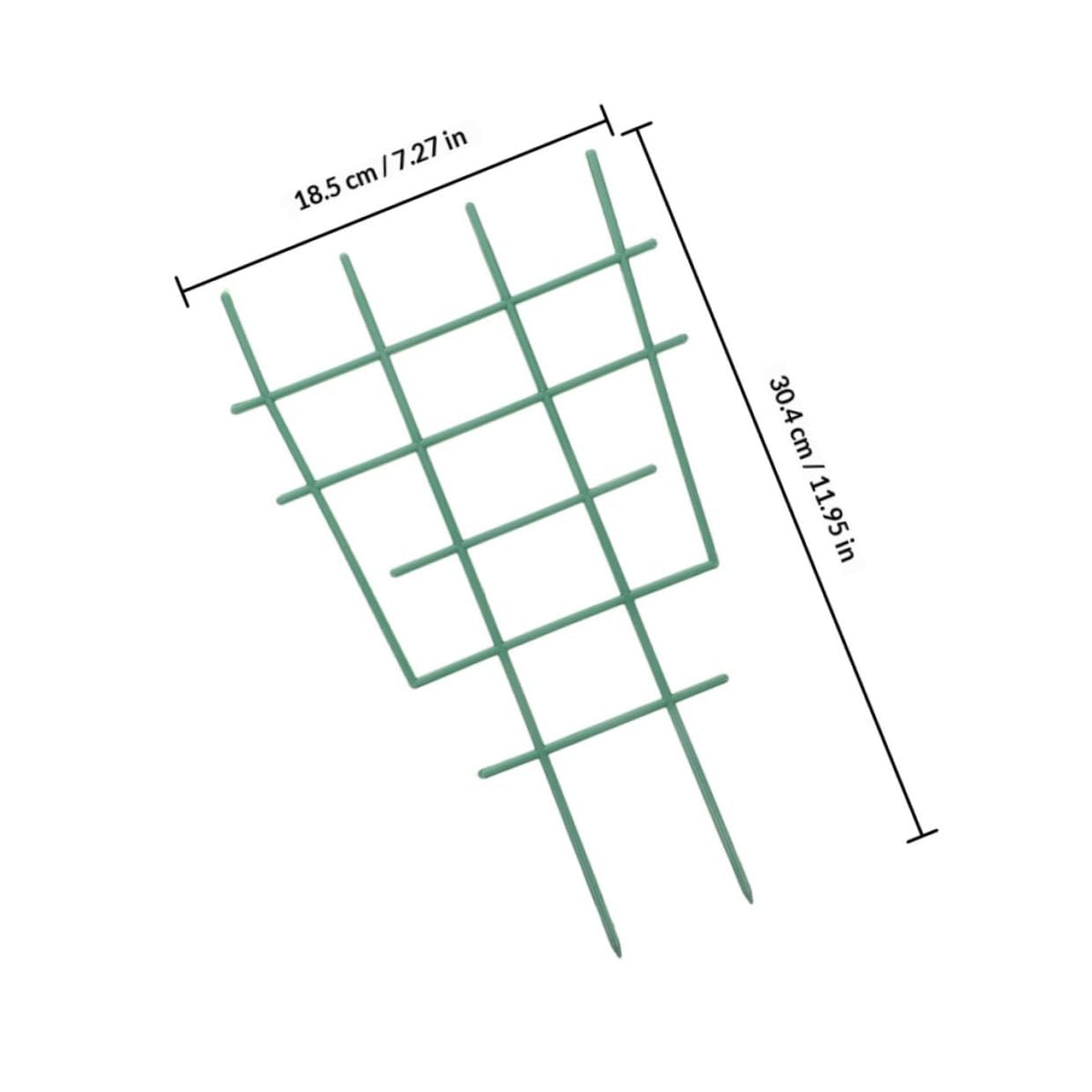 Toddmomy 4pcs Vine Plant Trellis for Pots Climbing Plants Holder Indoor Outdoor with Grid Design for Potted Vines and Flowers