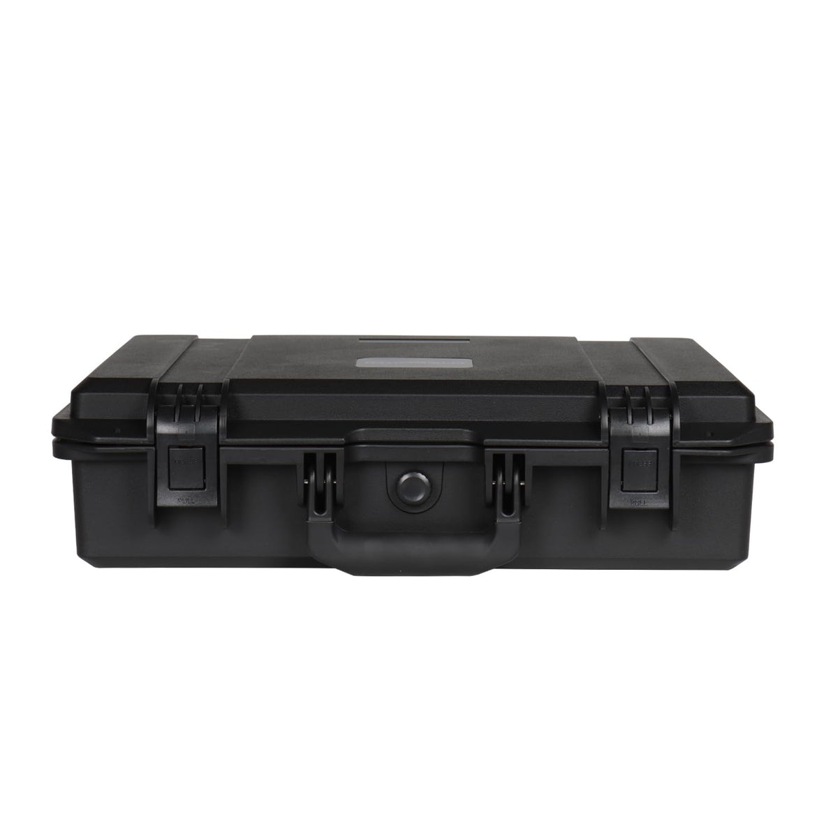 EPDEDICATED IP67 Waterproof Shockproof Hard Case, Orange Rugged Hard Shell with Custom Foam Insert, Lockable Heavy-Duty Equipment Case for Camera Drone Tools Camping Gear, 18.0×13.39×5.12 In (Black)