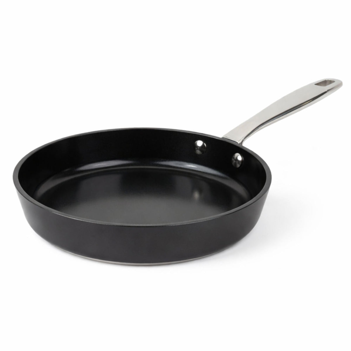 Alva Maestro 8 Inch Ceramic Nonstick Frying Pan, Non Stick Pan, PFAS Free Egg Pan, Small Frying Pan, Stainless Steel Handle, Induction Safe Nonstick Pan, PTFE & PFOA Free Cooking Pan
