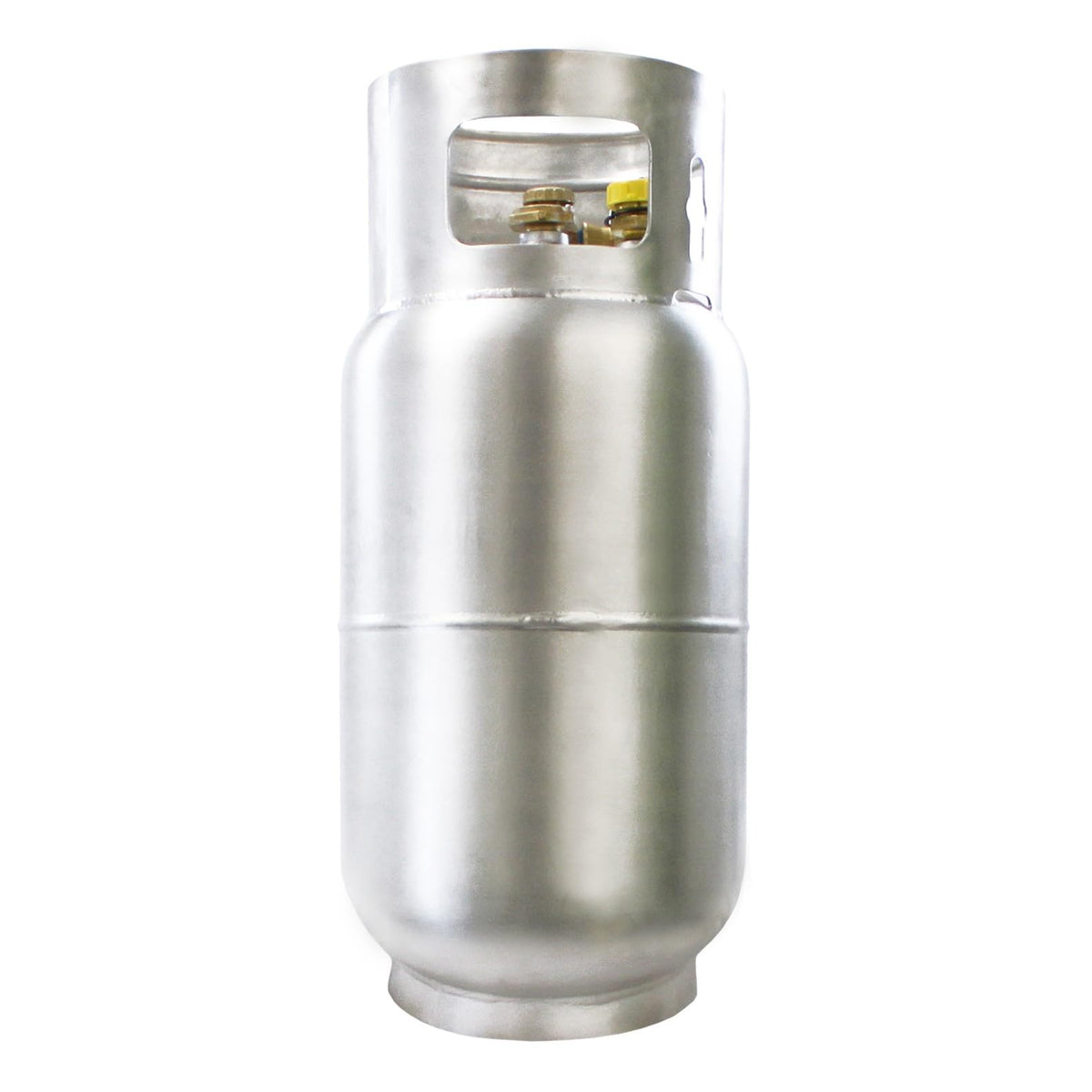 Flame King 33.5lb Aluminum Forklift Propane Tank with Gauge, DOT and TC Compliant, Lightweight, Rugged-Designed