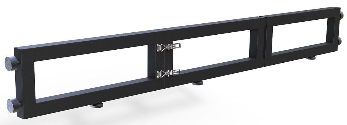 KNAWIER Truck Bed Cargo Divider for Full Size Truck, Compatible with Silverado,F150,F250,Sierra 1500,Titan,Foldable,No Drilling