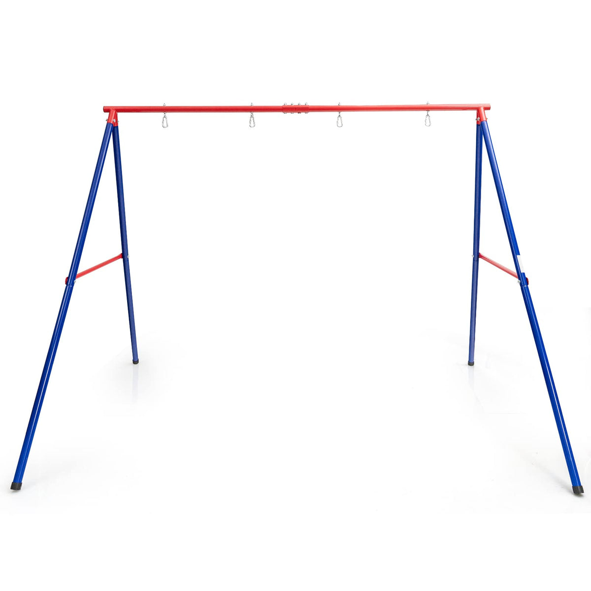INFANS Swing Stand, 550 lbs Heavy Duty Metal Swing Frame, Extra Large A-Frame Swing Stand for Kids and Adult Indoor Outdoor Activity Backyard Playground