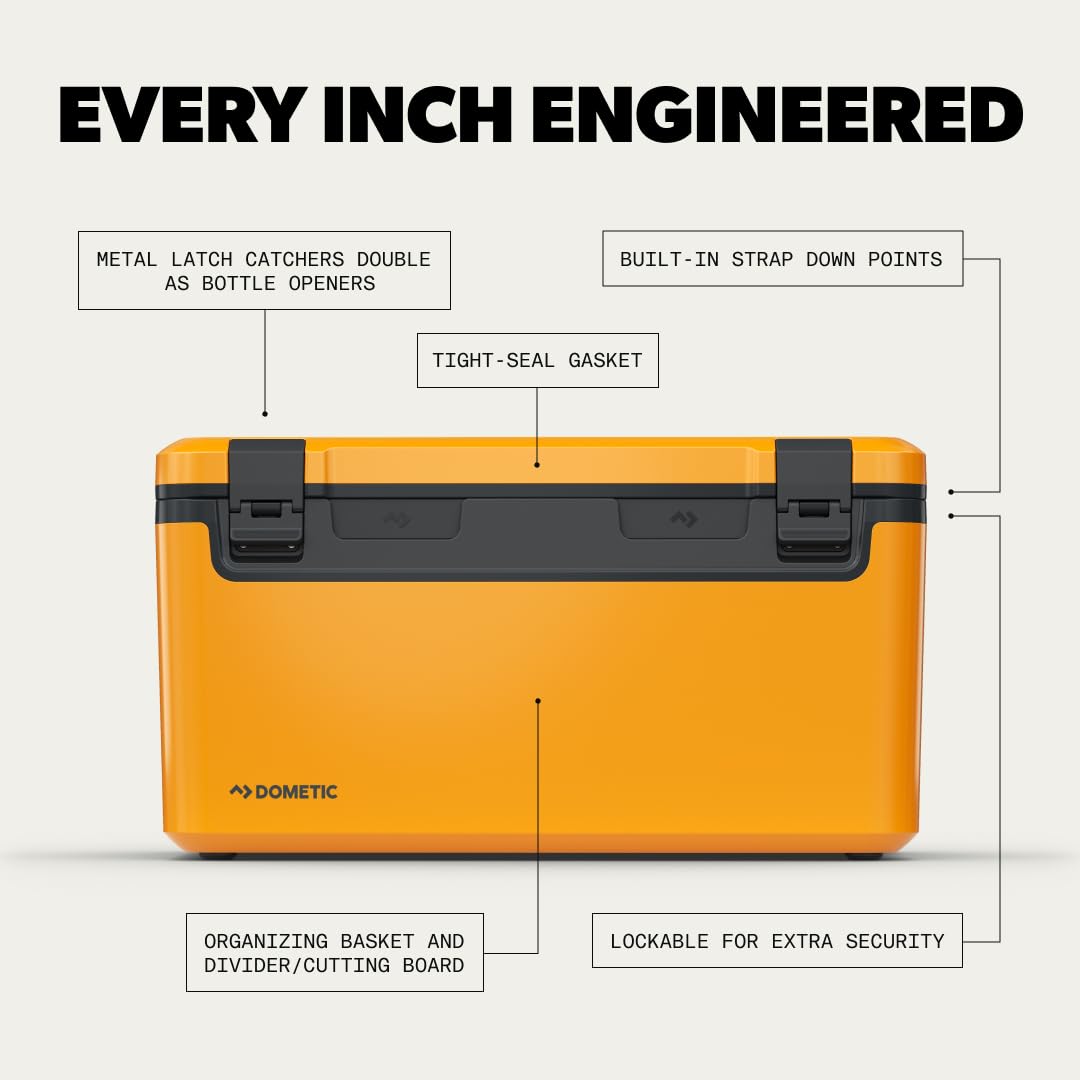 Dometic Recon Hardside 69L Cooler | Silt