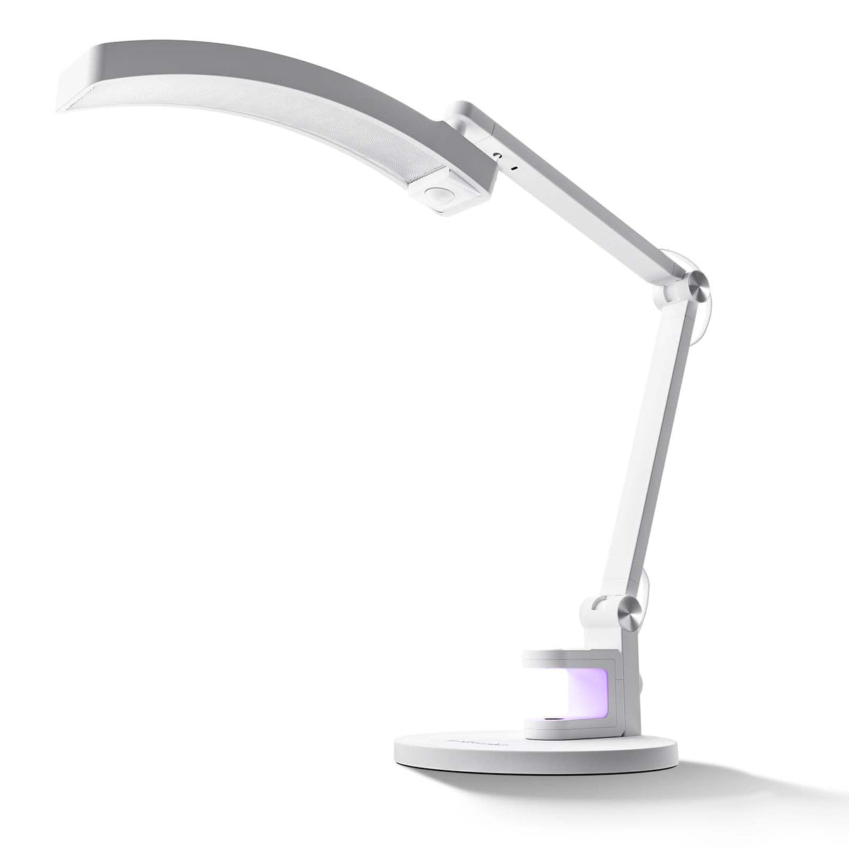 MelodySusie LED Manicure Table Lamp for Nail Techs with Foldable Manicure Arm Rest for Nails Tech