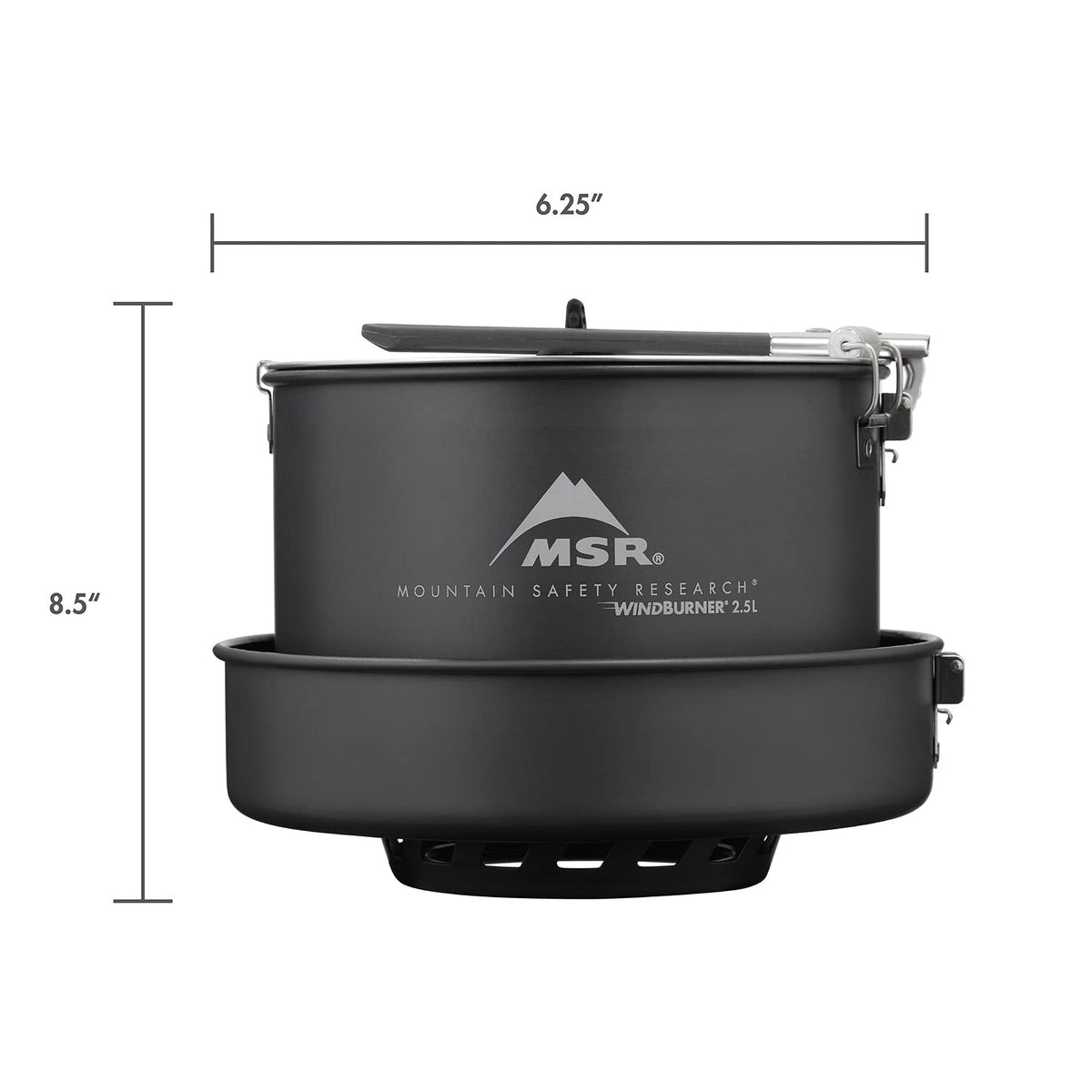 MSR WindBurner Combo Windproof Camping and Backpacking Stove and Cookware System