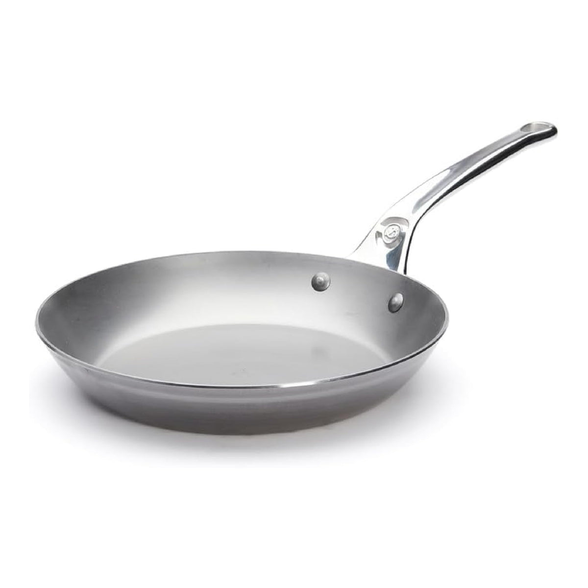 de Buyer MINERAL B Pro Carbon Steel Fry Pan - 11” Diameter, 8.3” Cooking Surface - Ideal for Searing, Sauteing & Reheating - Naturally Non-Stick Finish - Made in France