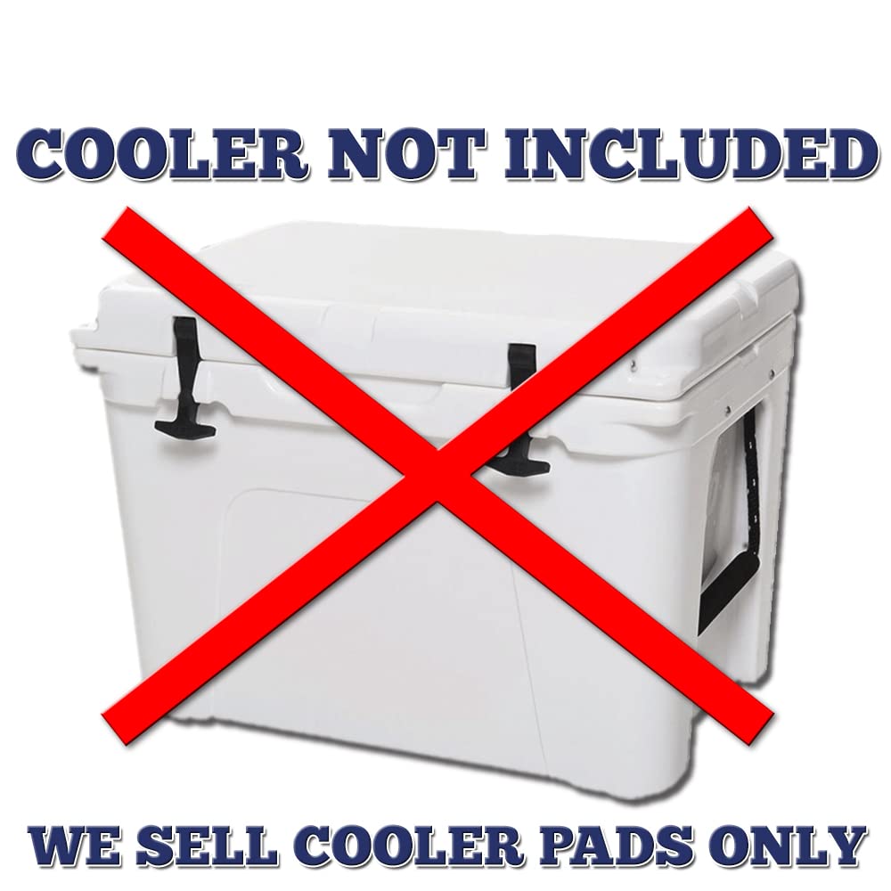 USATuff SeaDek EVA Mat Cooler Pad fits YETI 65 Tundra | Peel & Stick Application | Non Slip Comfort Accessories - Duck Solo Hunting Outdoorsman (OliveGreen-Mocha)