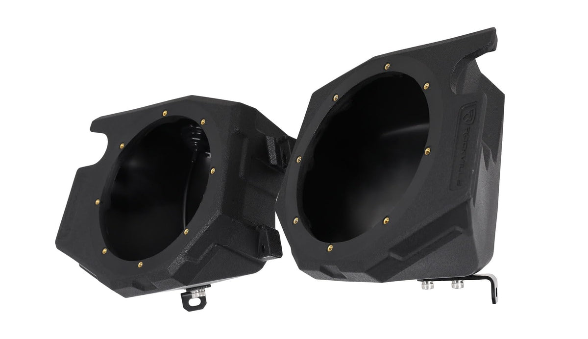 Rockville RockZR v2 2014-2023 Polaris RZR Front Kick Panel 6.5" Speaker Pods - Fits RZR and XP Models