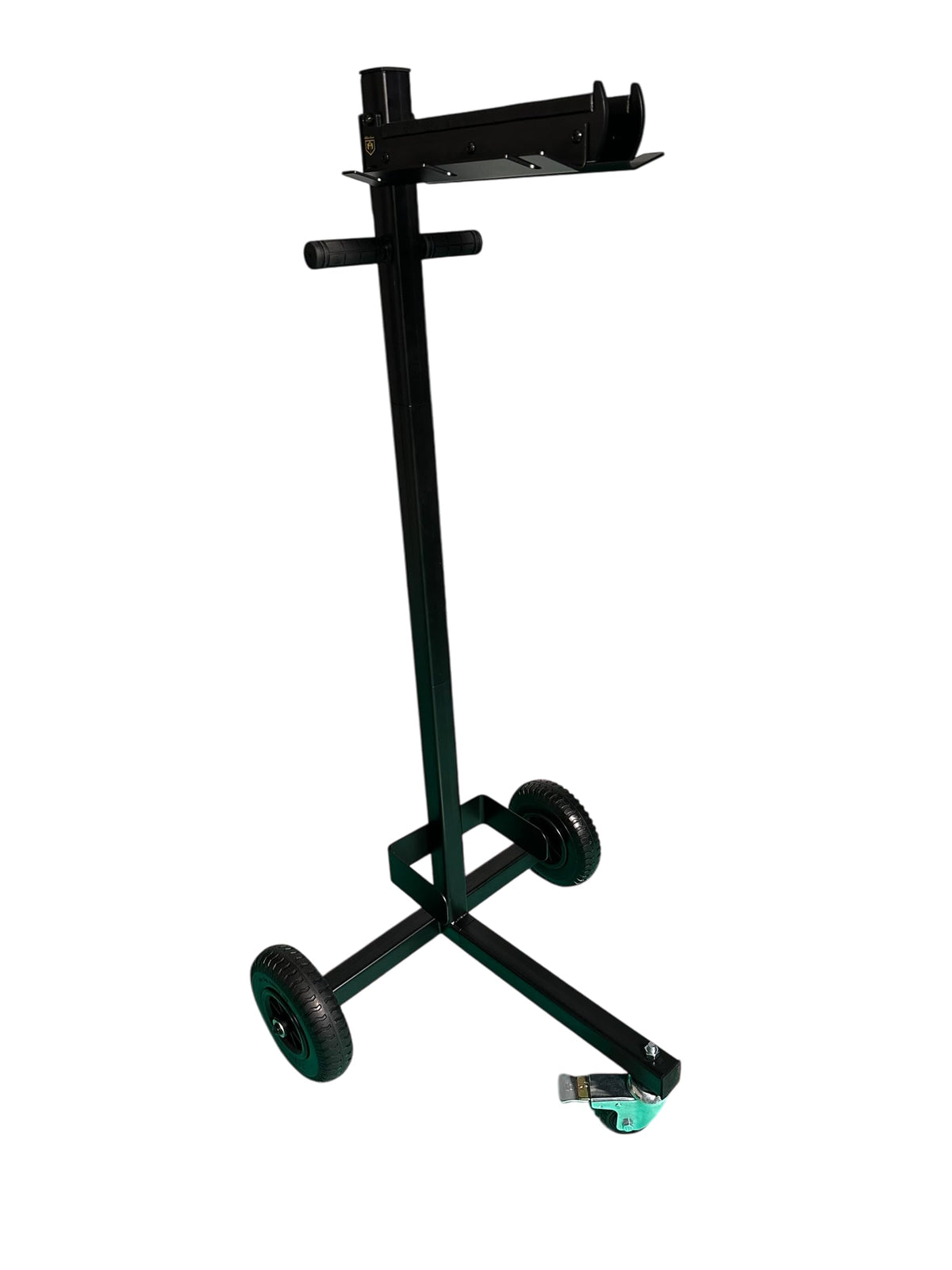 Glide Gear LSH 100 C-Stand Cart – Portable Studio Storage – Holds 6+ Stands, 8.5" Wheels, Wall-Mount Bracket, Steel Build