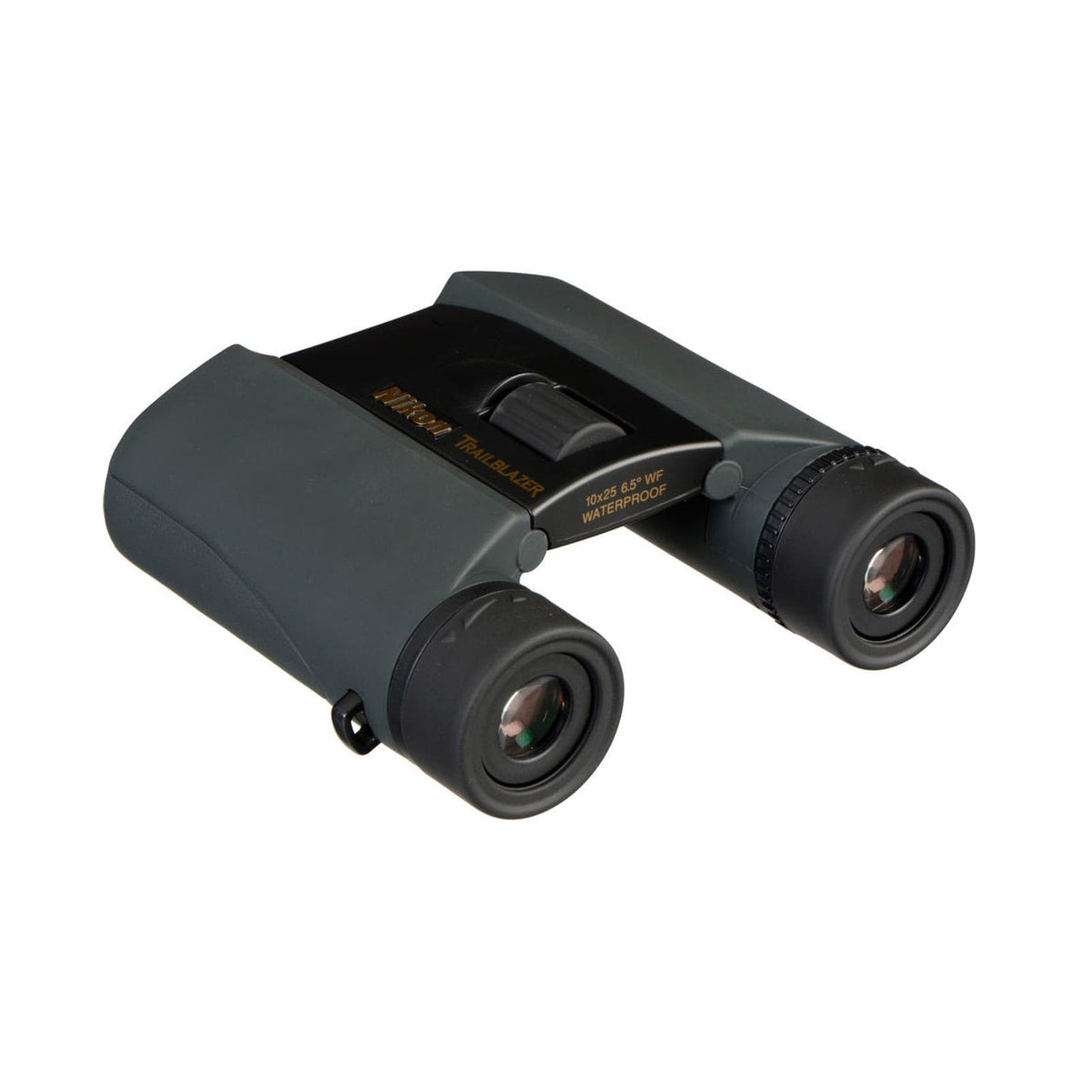 Nikon Trailblazer 10x25mm Binoculars - Compact, Waterproof & Fogproof, Bright Multilayer-Coated Optics, Roof Prism - All-Terrain Outdoor Wildlife Viewing & Birdwatching Binoculars (8218)