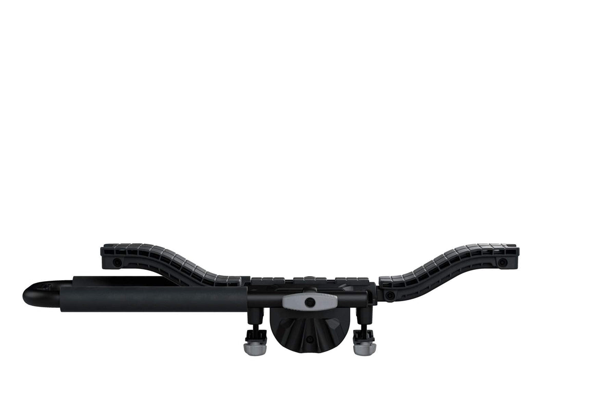 Thule Compass Kayak and SUP roof Rack - Carries 2 Kayaks or 2 SUPs - J-Style Carrier - Universal mounting Hardware Included - Fits 36" Wide Kayaks and SUPs - 130lb Weight Limit
