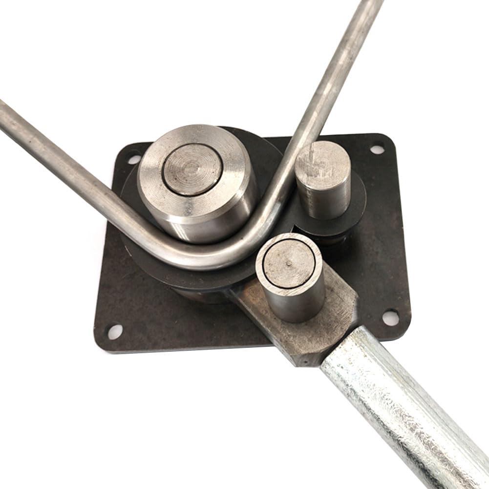 Rebar Bender; Rod Bender; Sheet Metal Bender; Metal Bending Machine; Metal Bending Tools for Steel. DIY Production, Home Improvement, Tool Repair Shop, Metalworking Shop